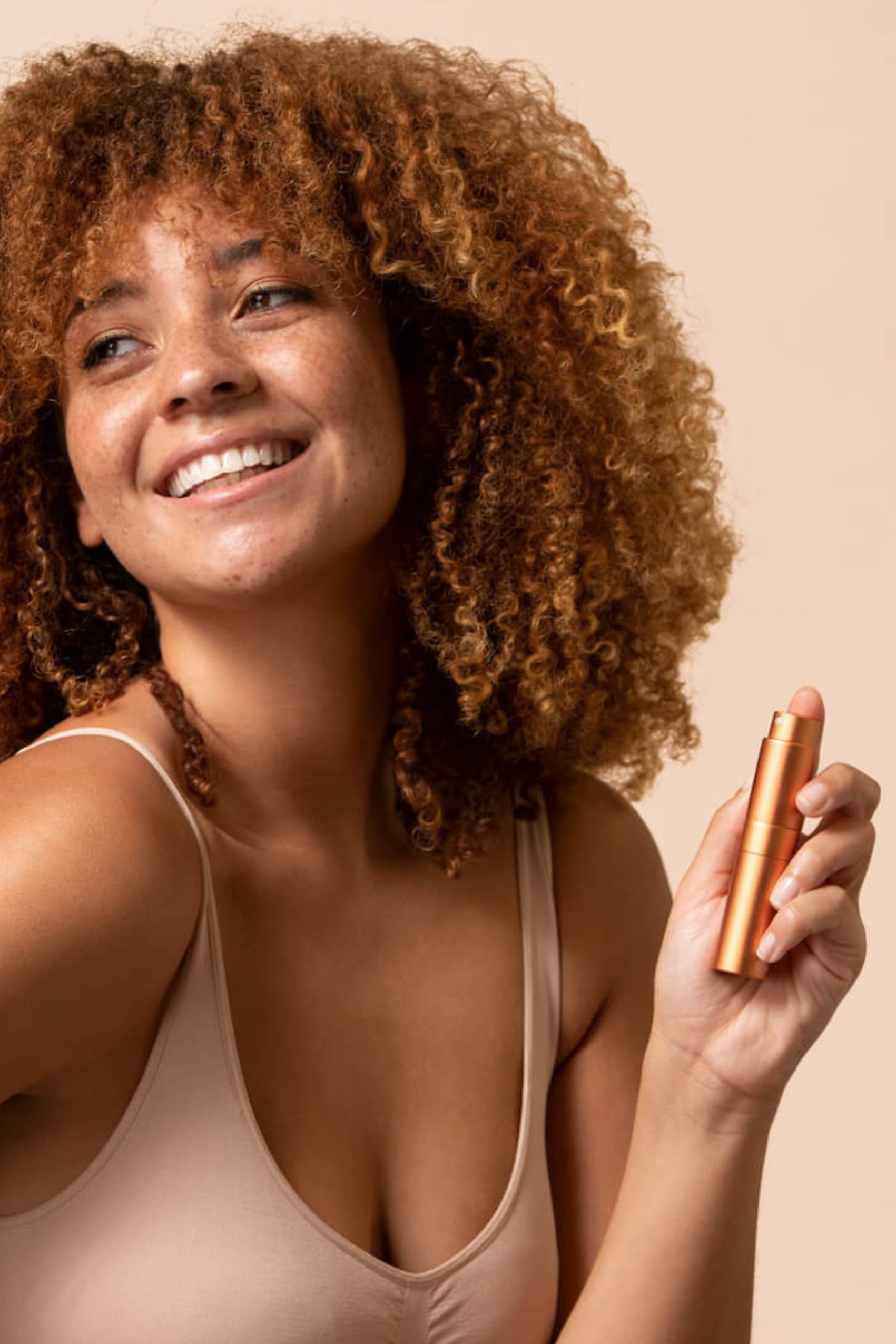 Refillable Perfume Atomiser Terracotta