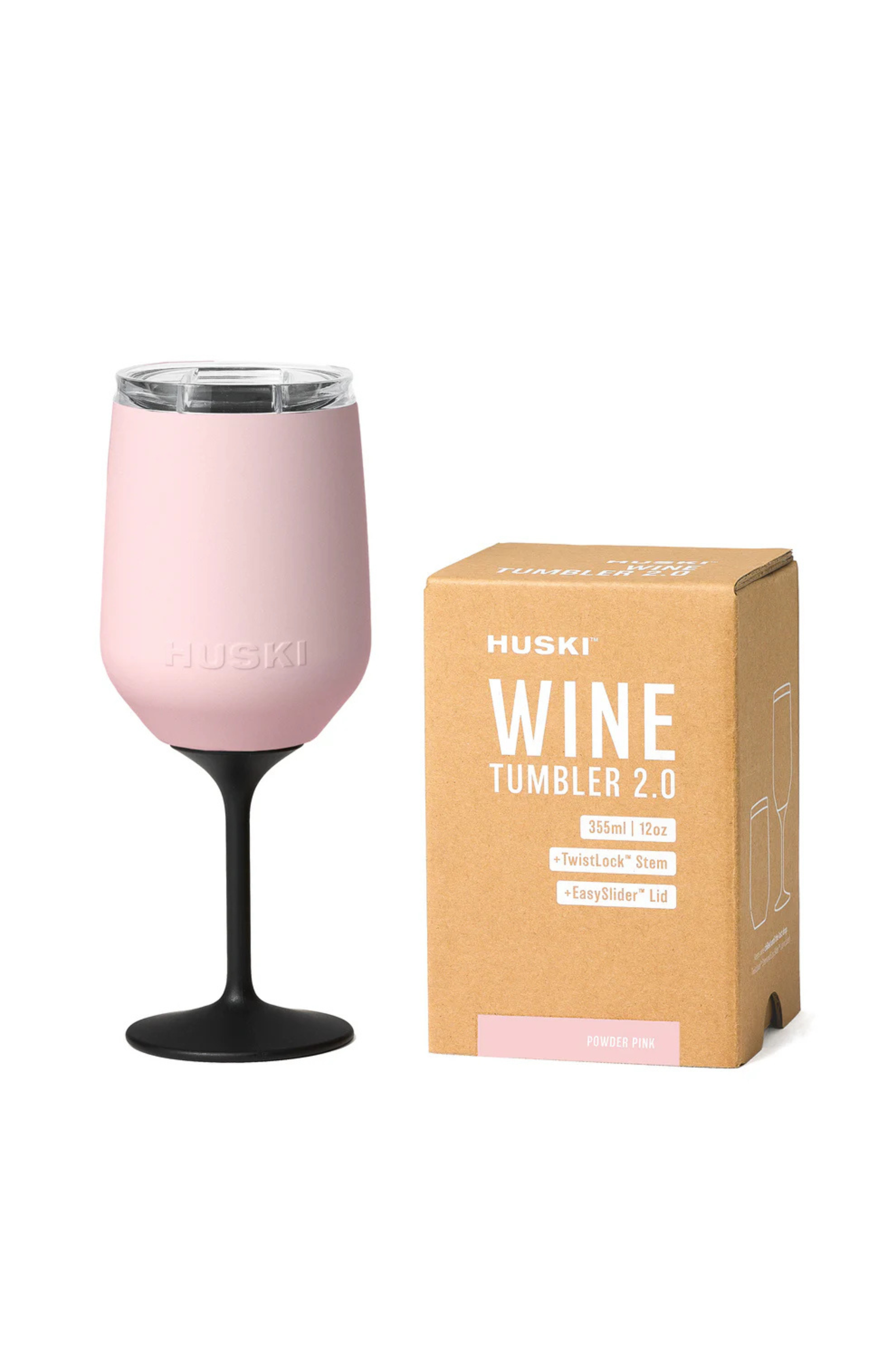 Wine Tumbler Powder Pink