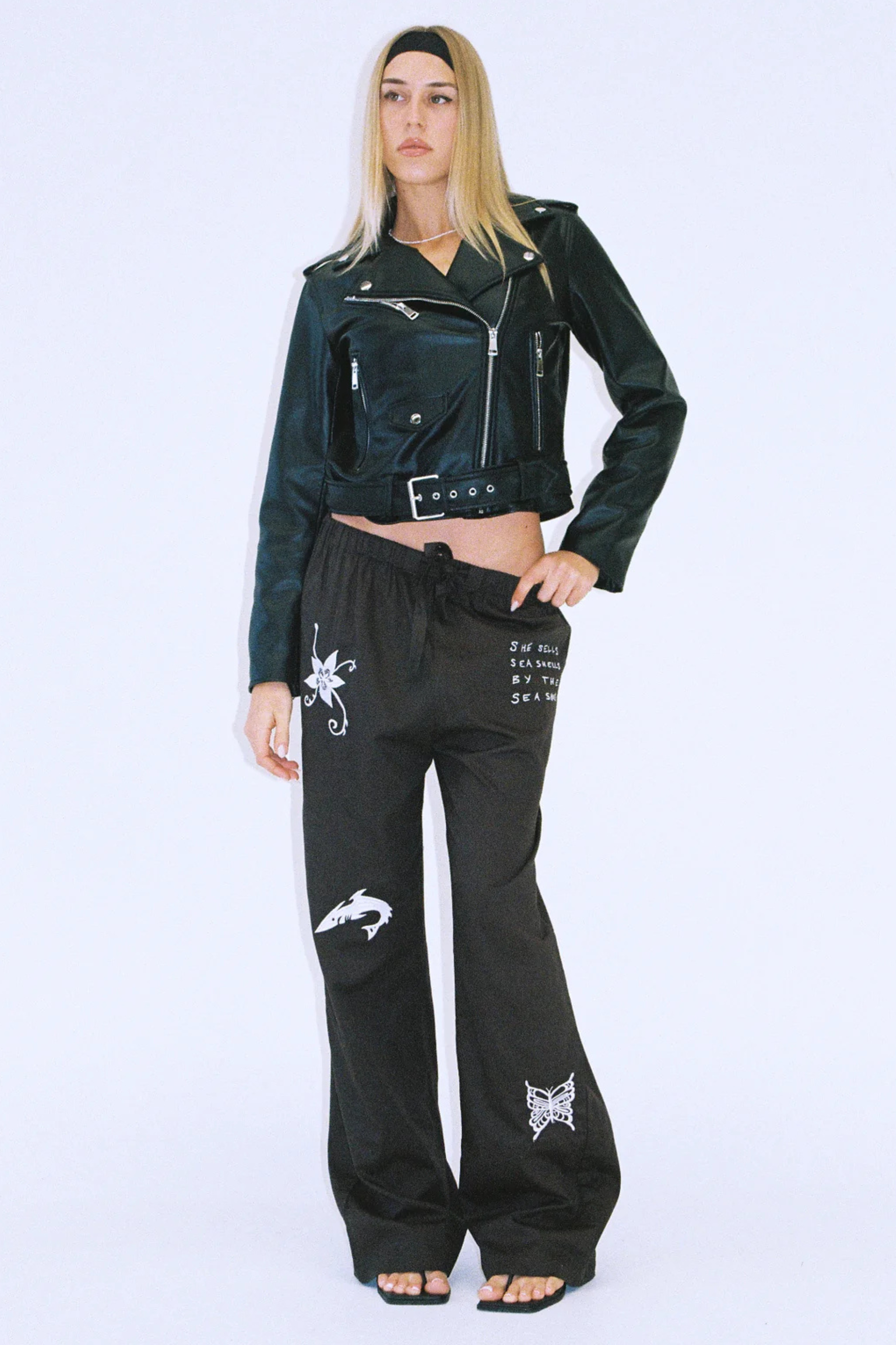 Tattoo Pants Charcoal