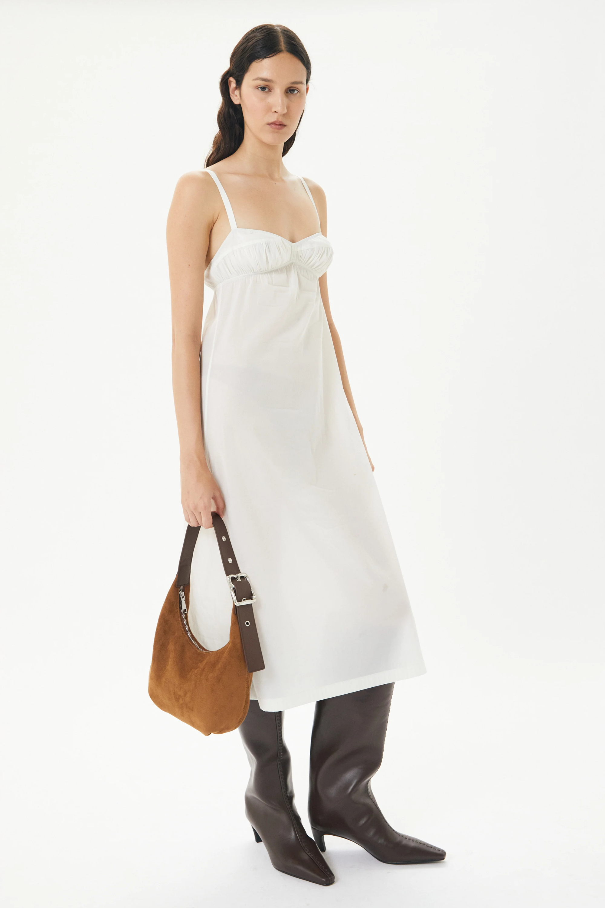 Everyday Croissant Bag Chestnut