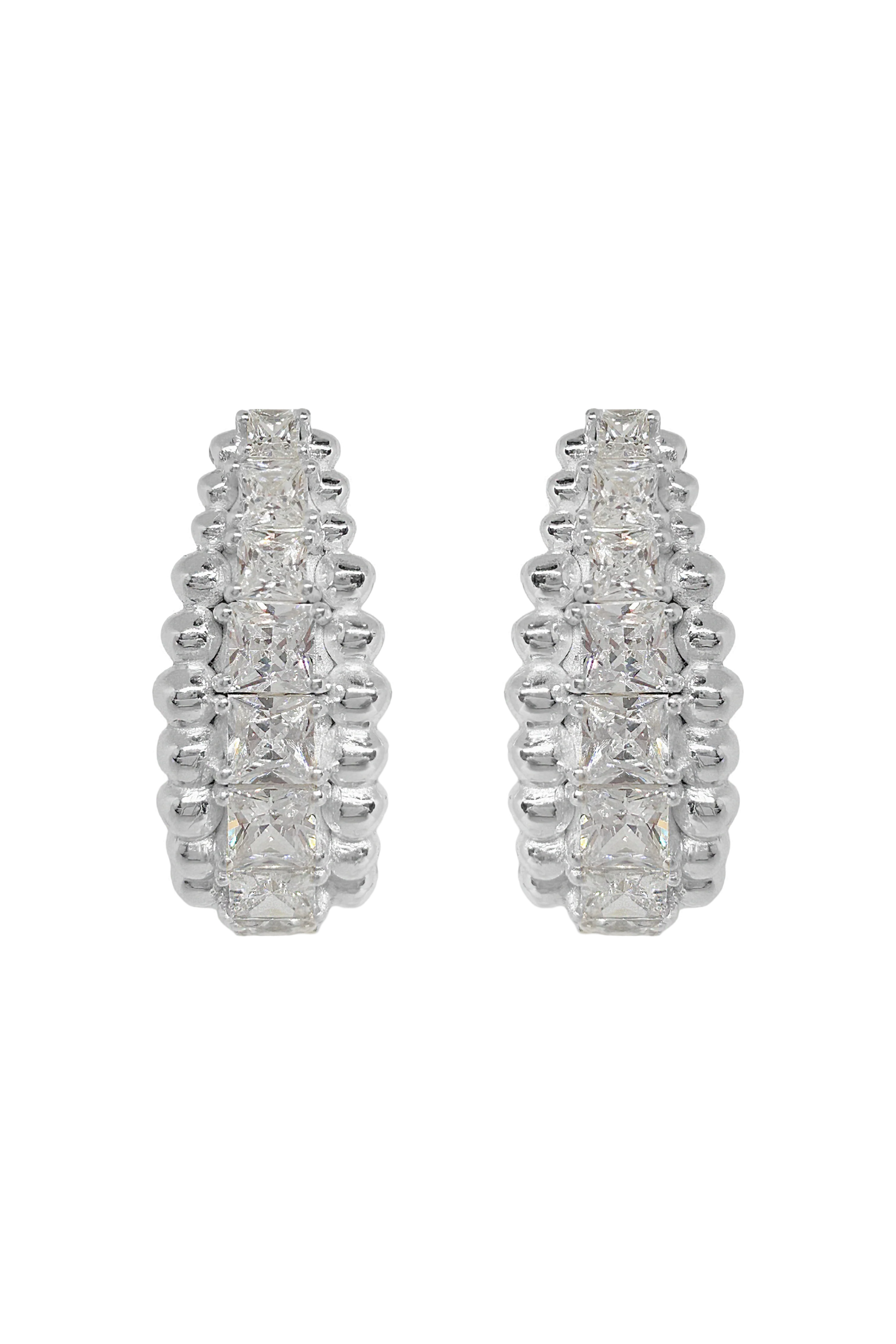 Marilyn Earrings Silver