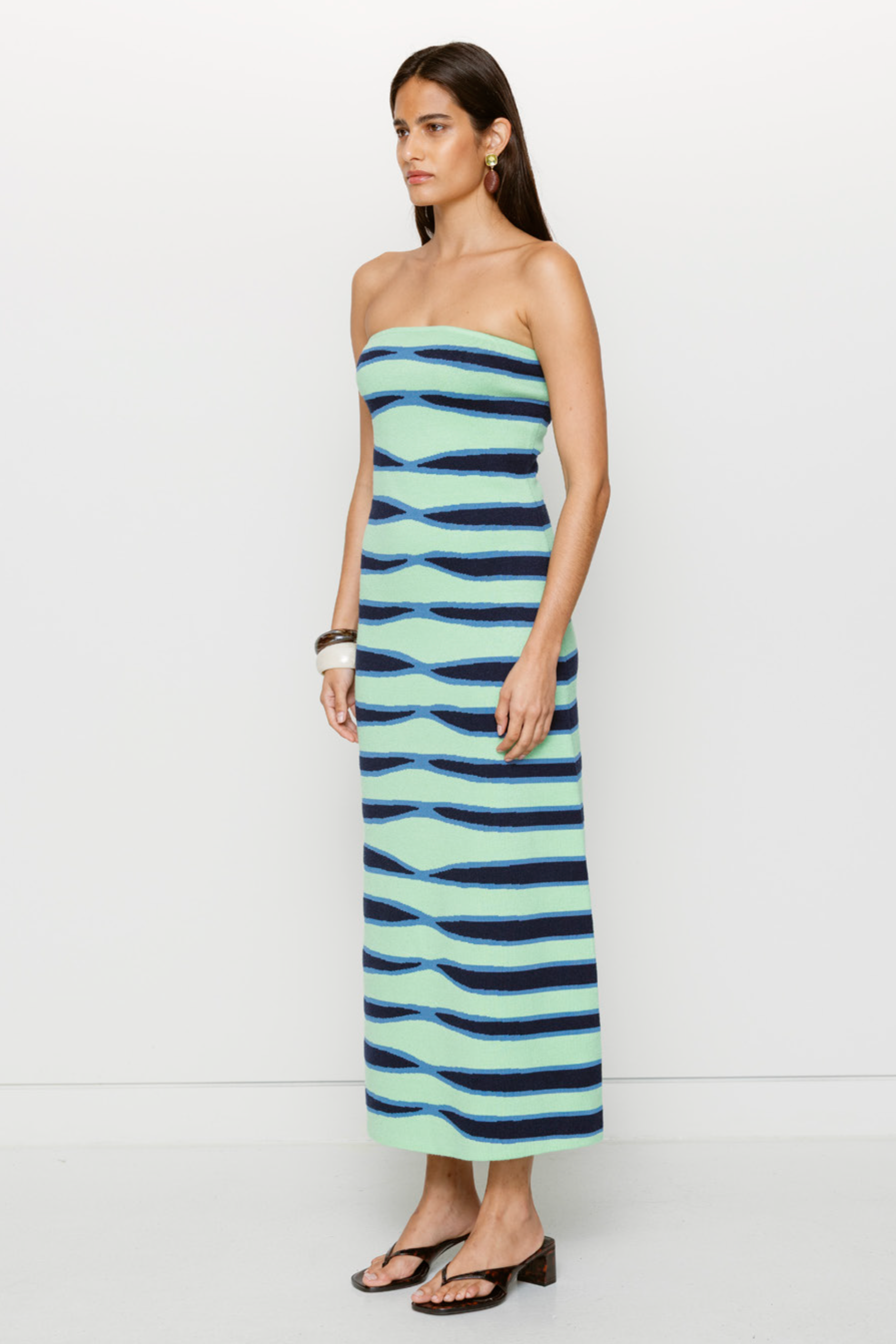 Kazia Maxi Dress Aquamarine