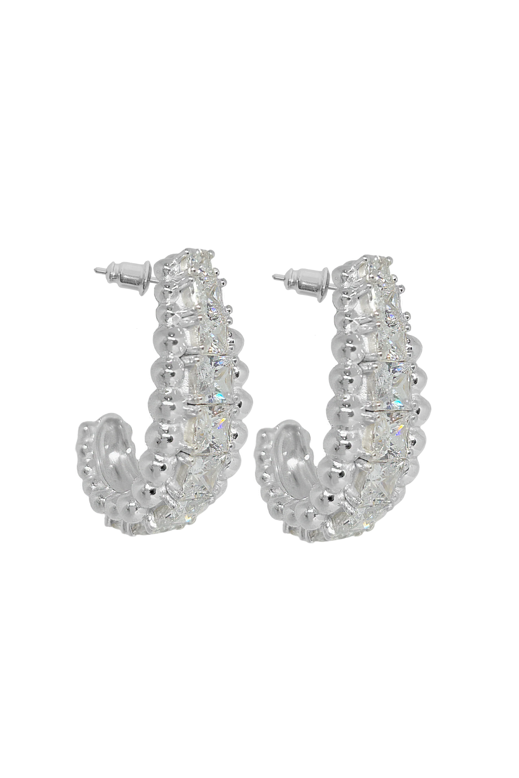 Marilyn Earrings Silver