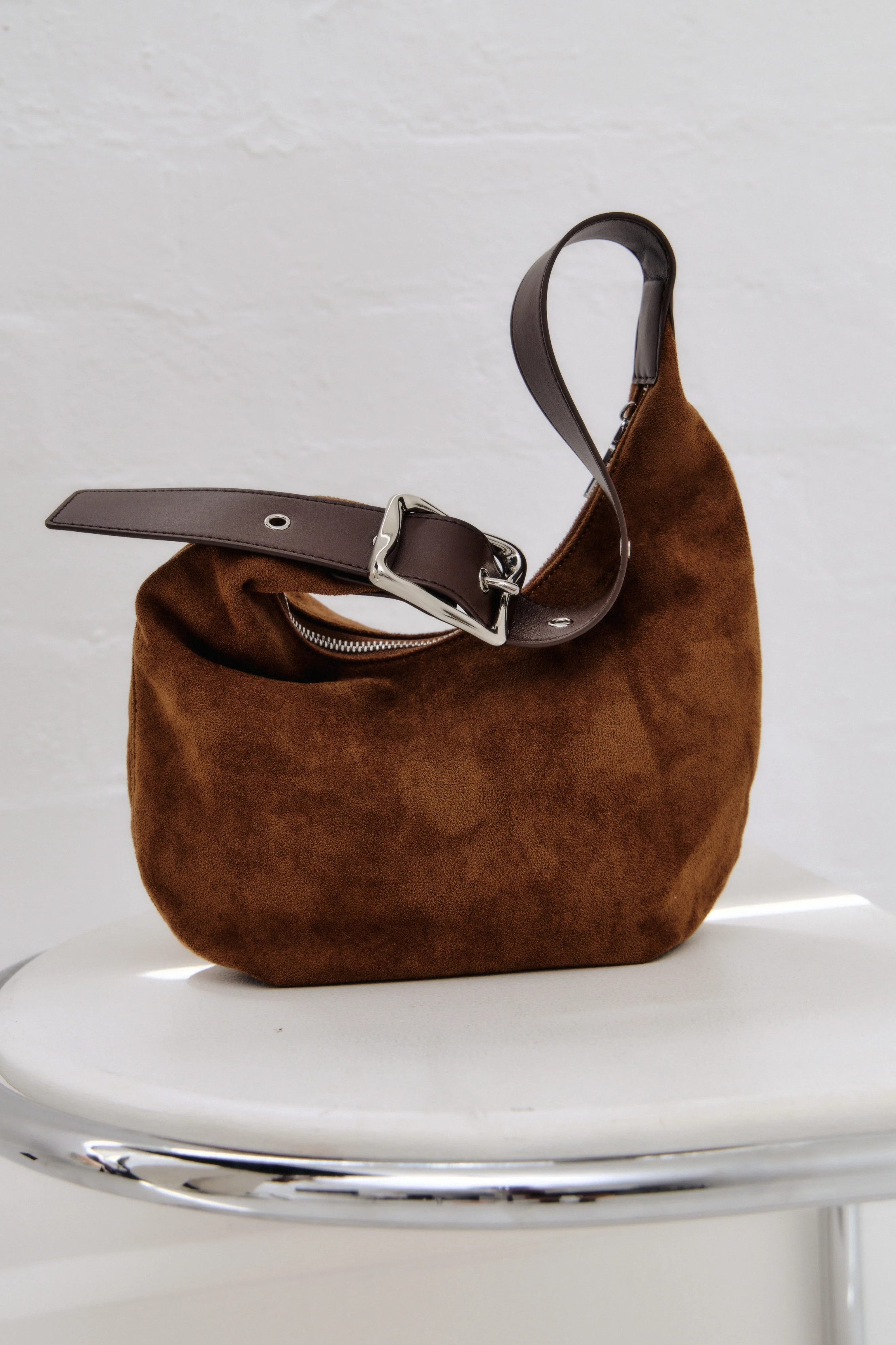 Everyday Croissant Bag Chestnut