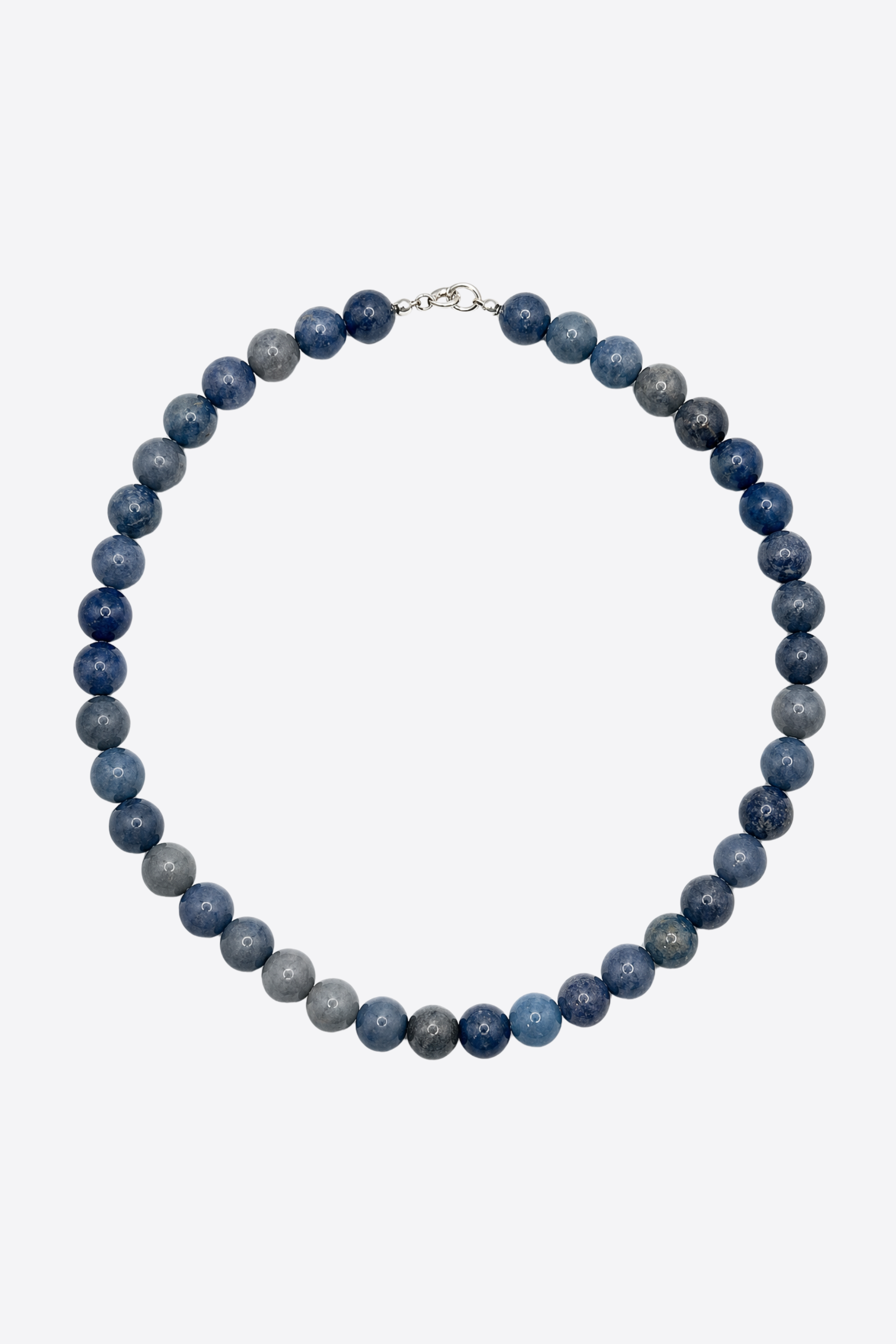 Beaded Blue Aventurine Necklace