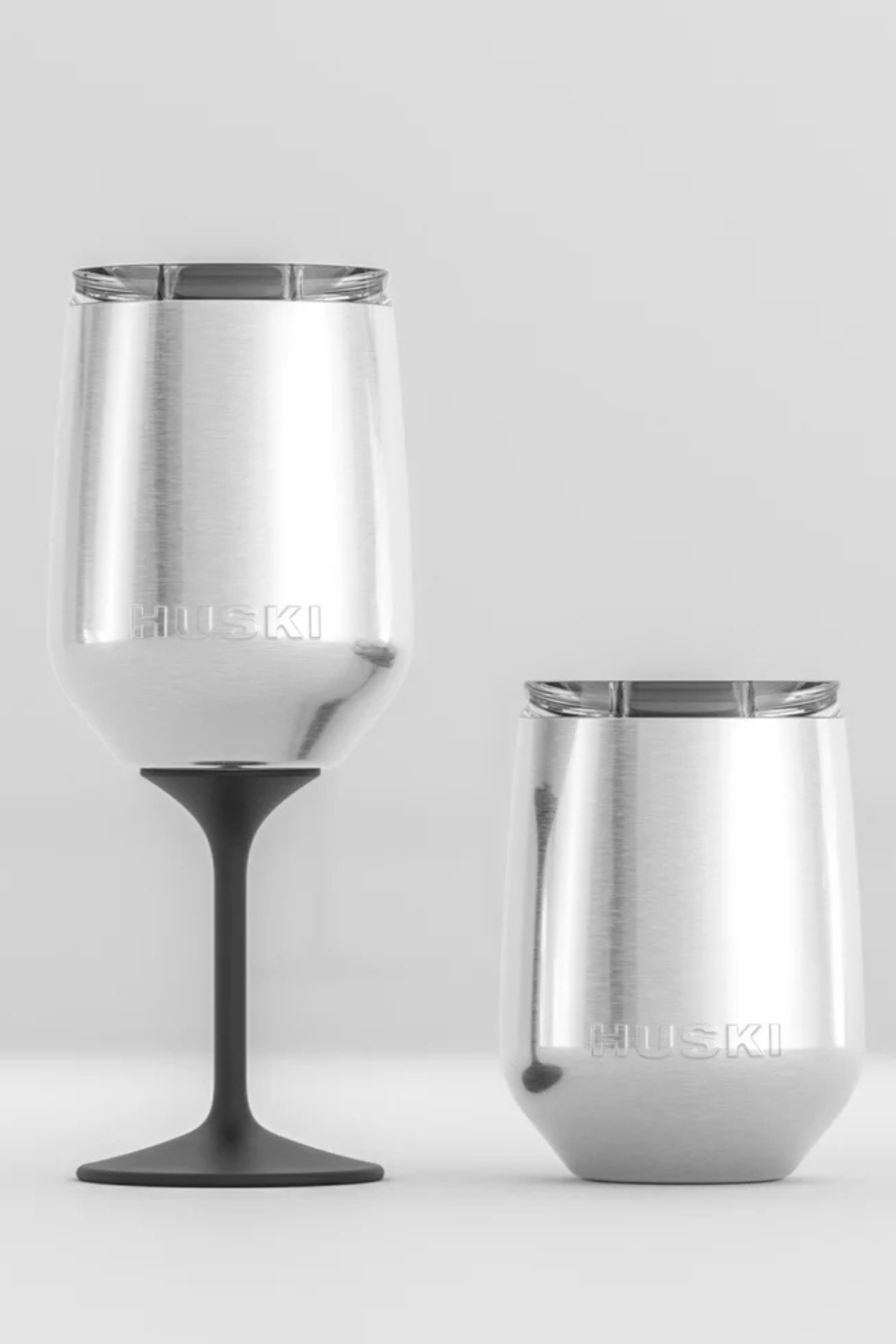 Wine Tumbler Brushed Stainless