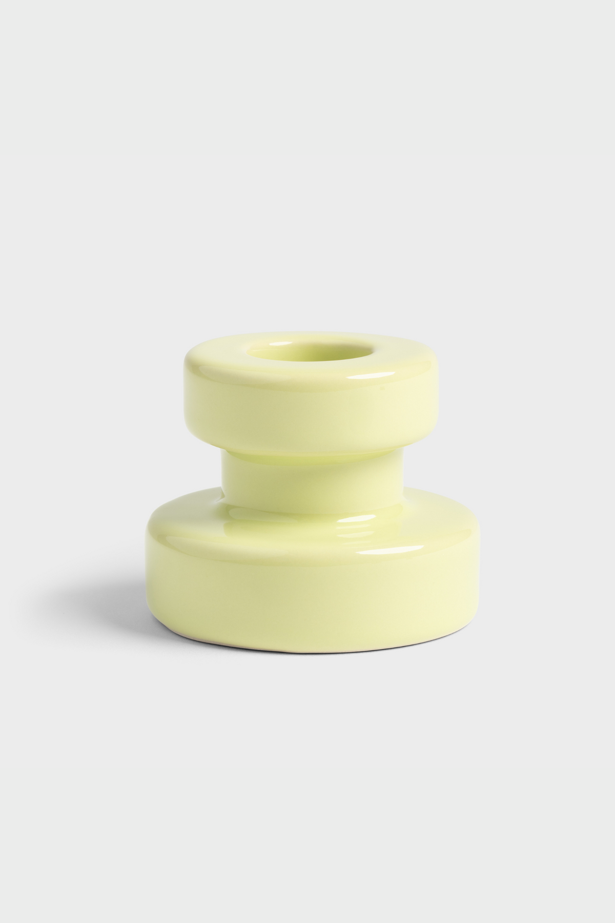 Candle Holder Pastel Green