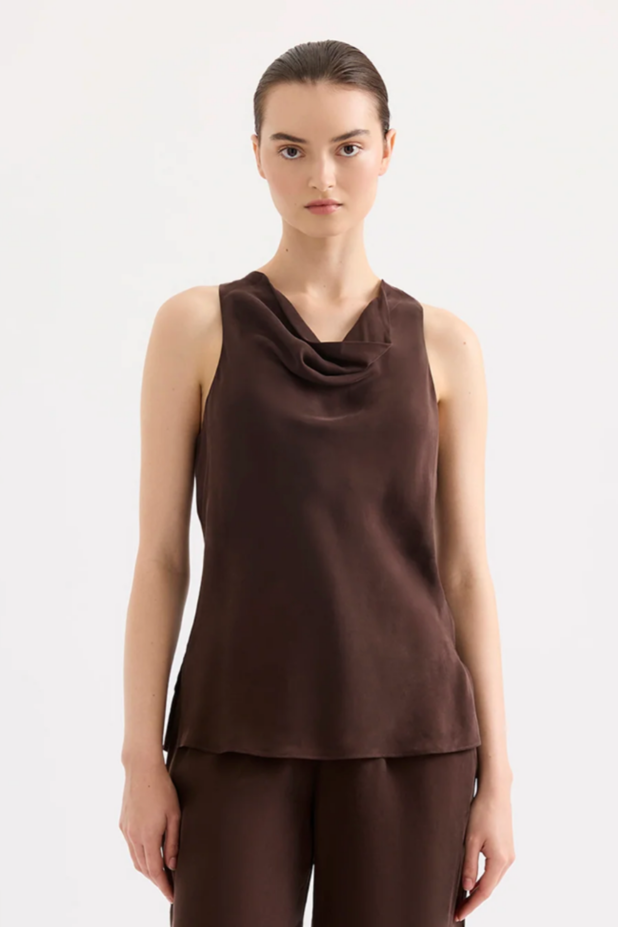 Raven Cupro Top Raisin