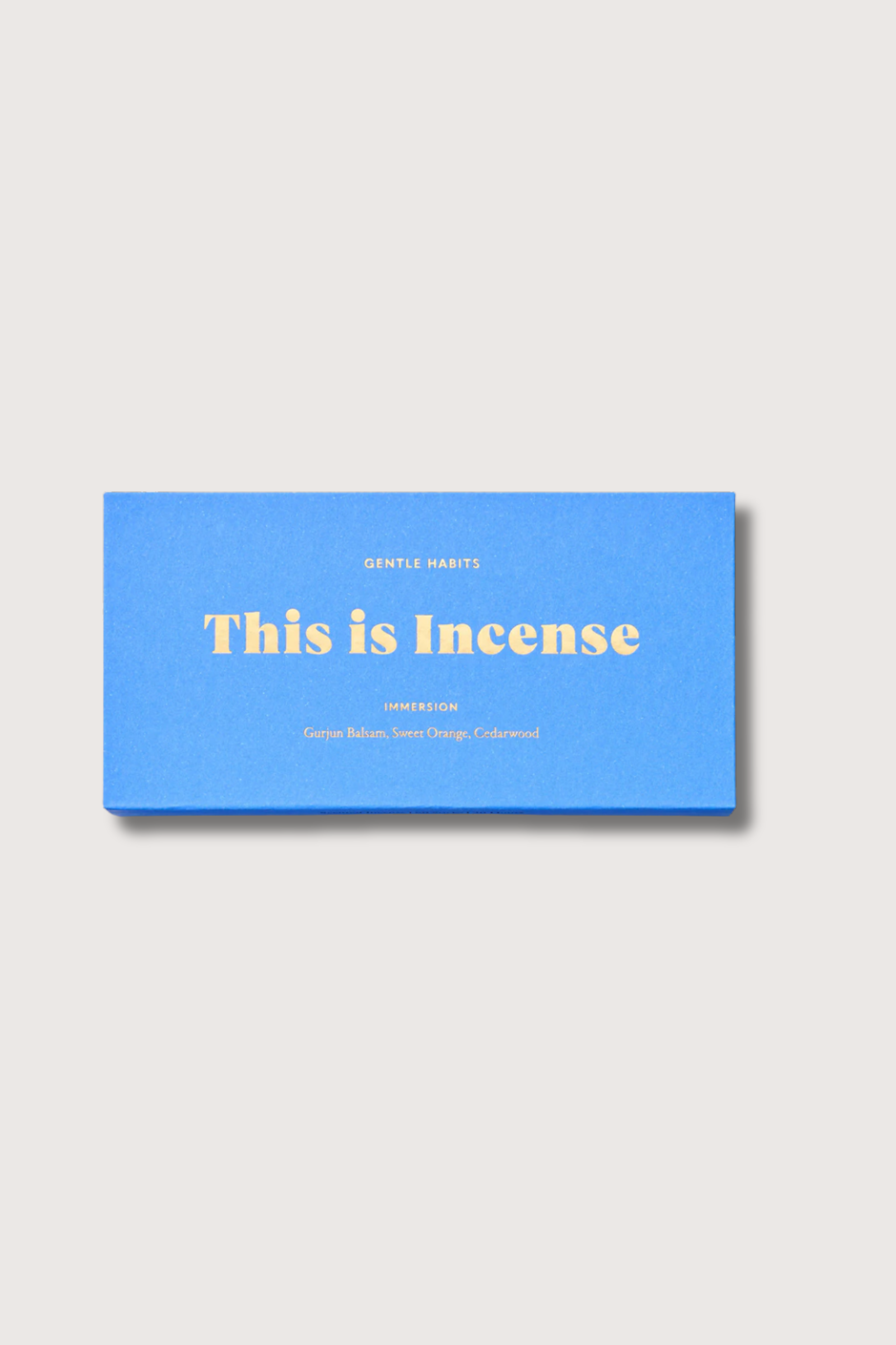 Immersion Incense