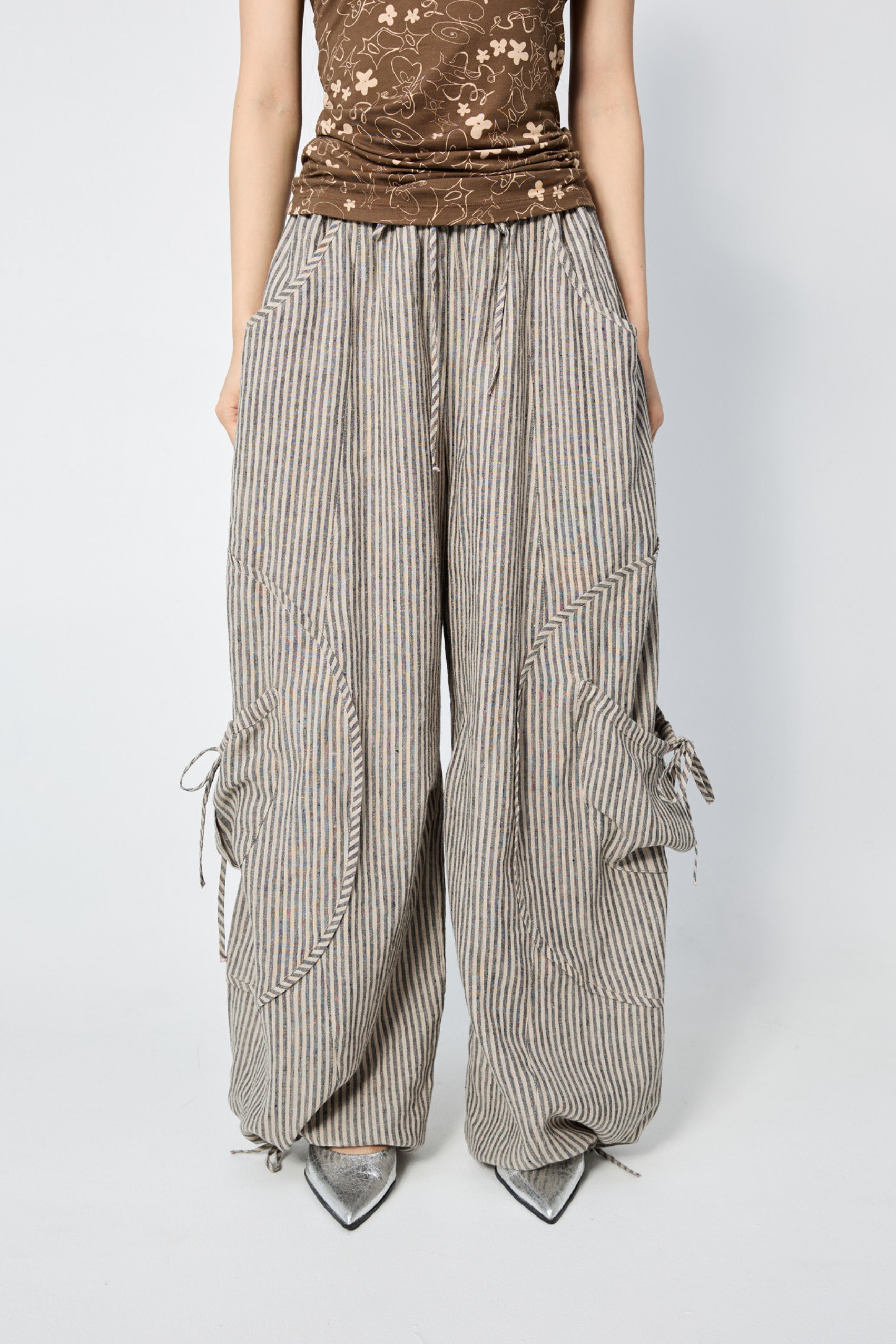 Activity Pant Earth Stripe