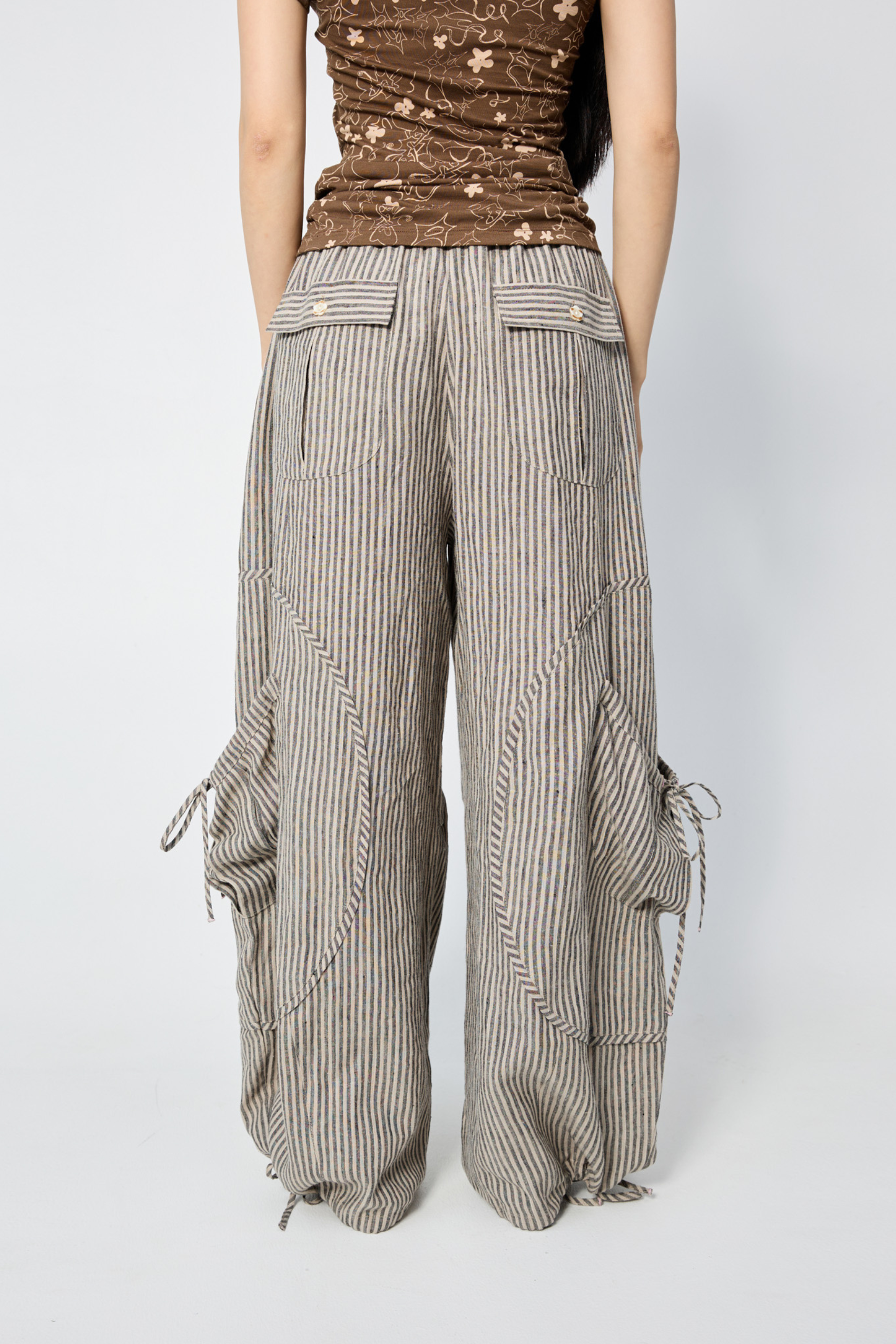 Activity Pant Earth Stripe