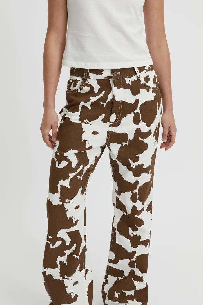 Jessie Denim Jeans Brown