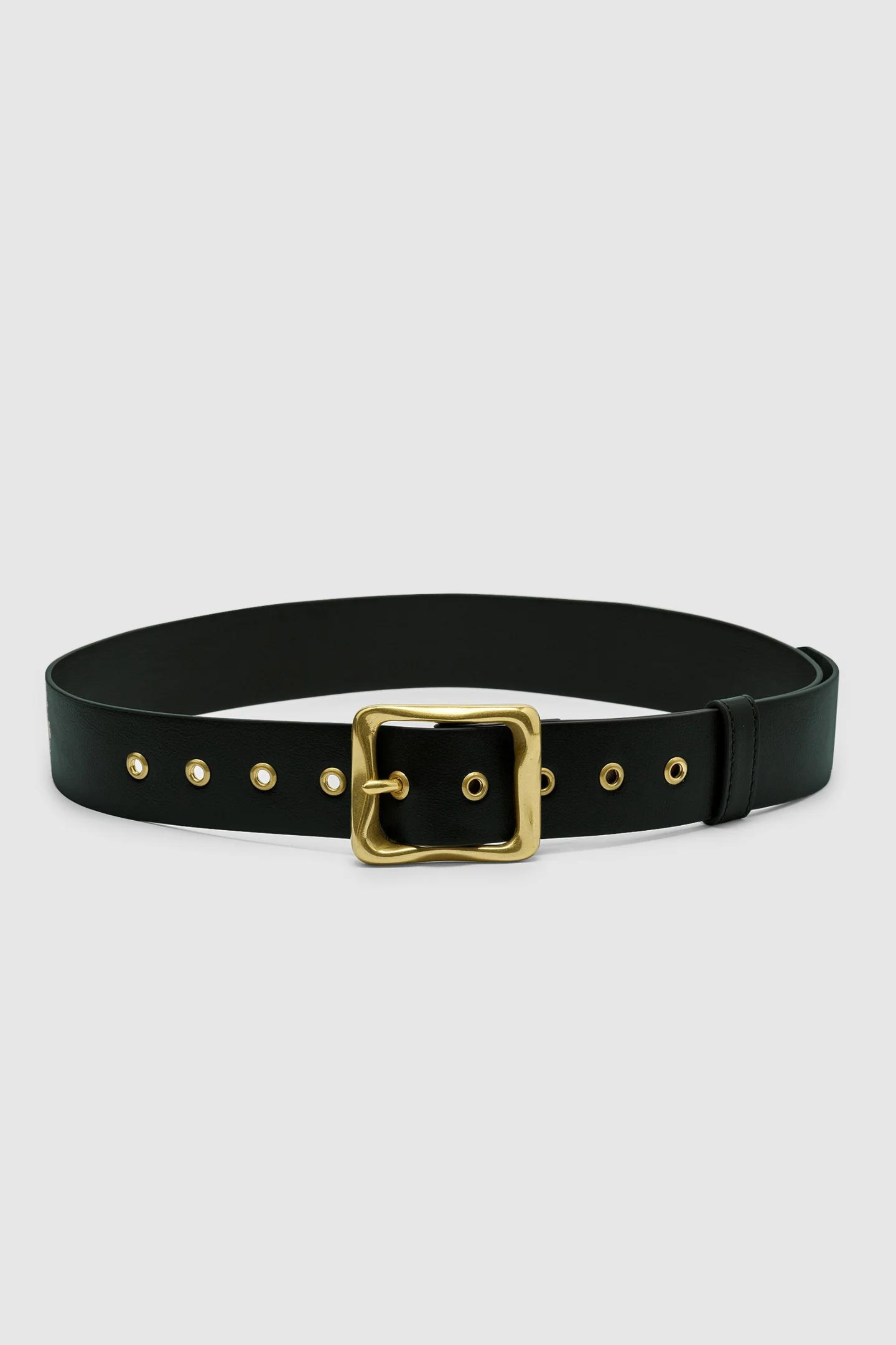 Everyday Buckle Belt Black/Gold