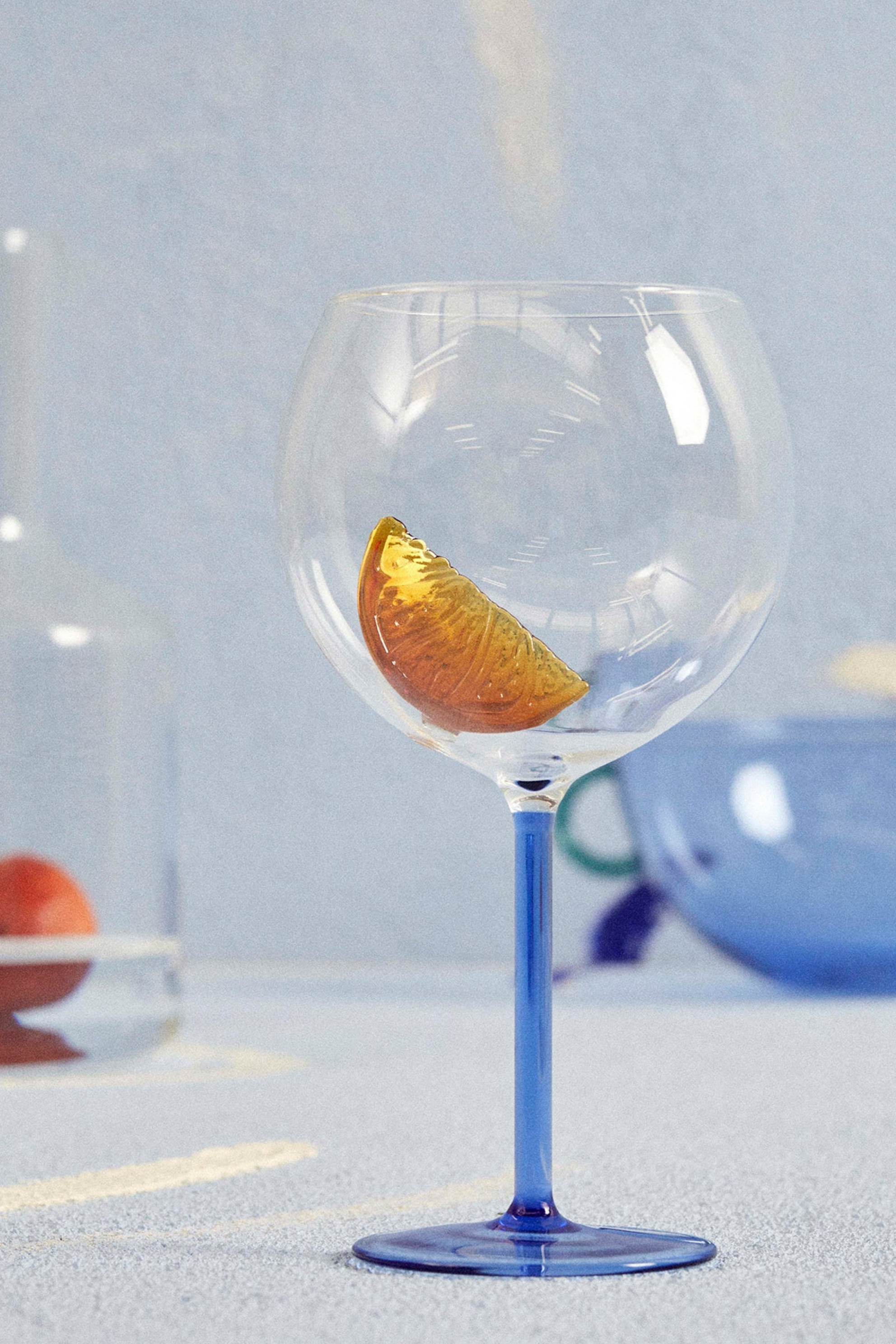 Le Spritz Glass Azure/Clear/Amber