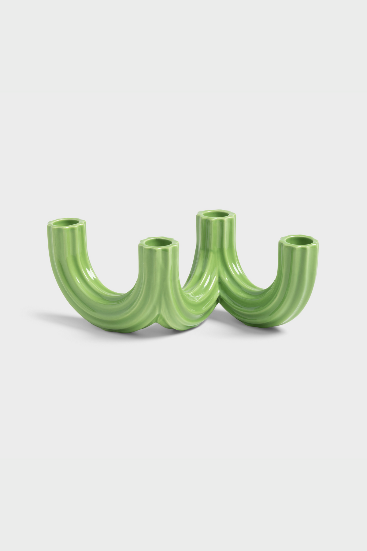 Candle Holder Churros Green