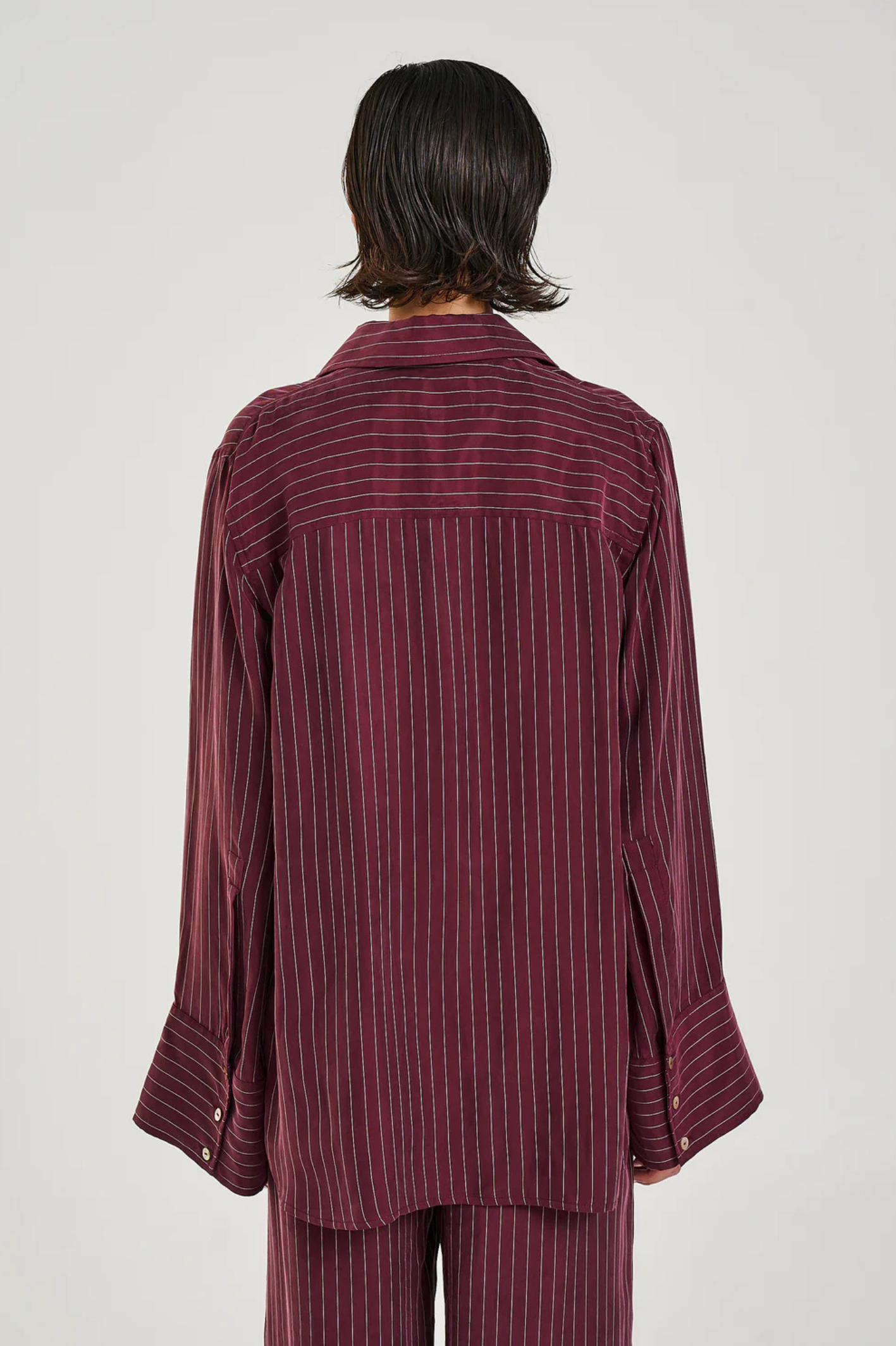 kinema jacquard striped shirt かわしまたかひろ
