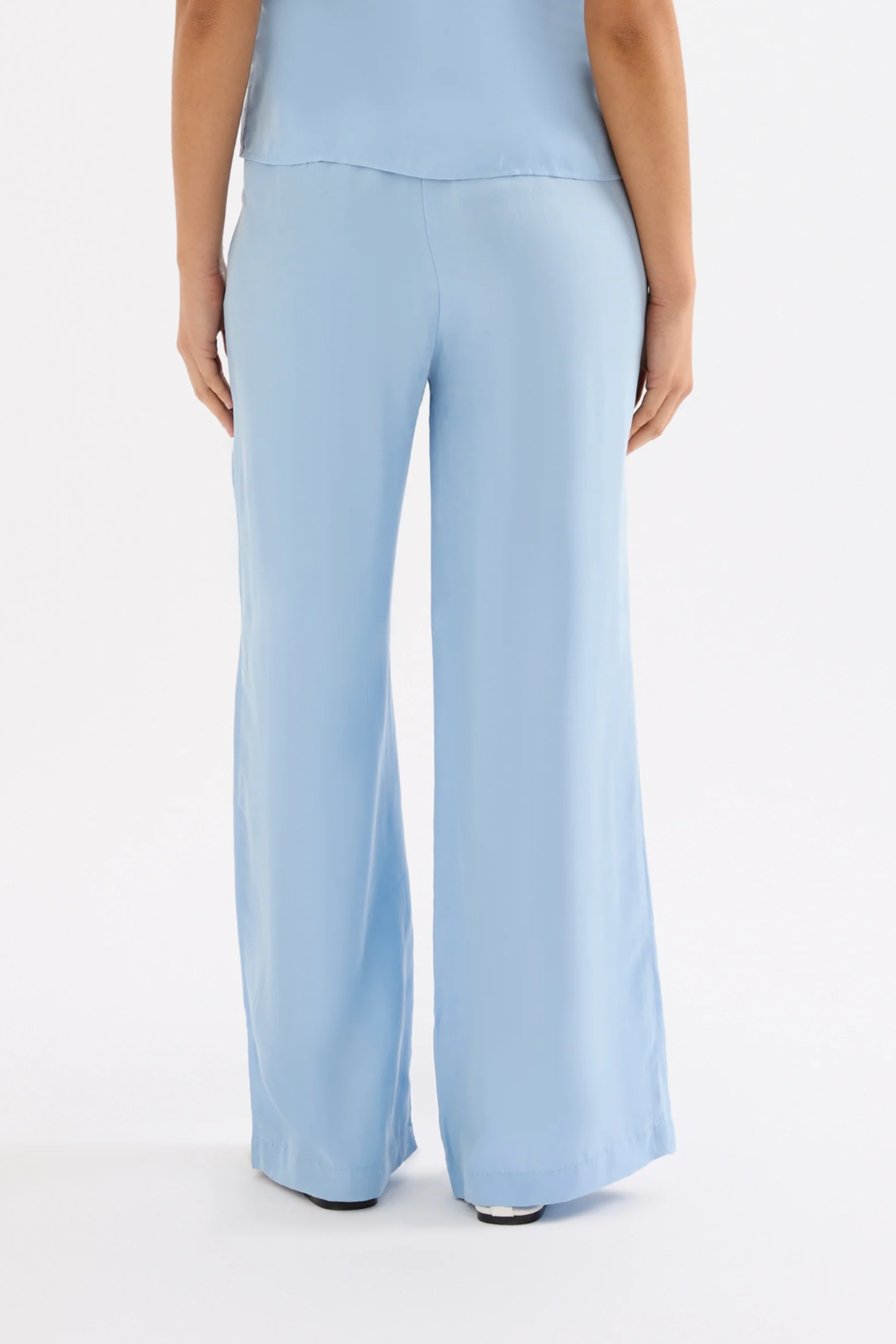 Lea Cupro Pant Lake Blue