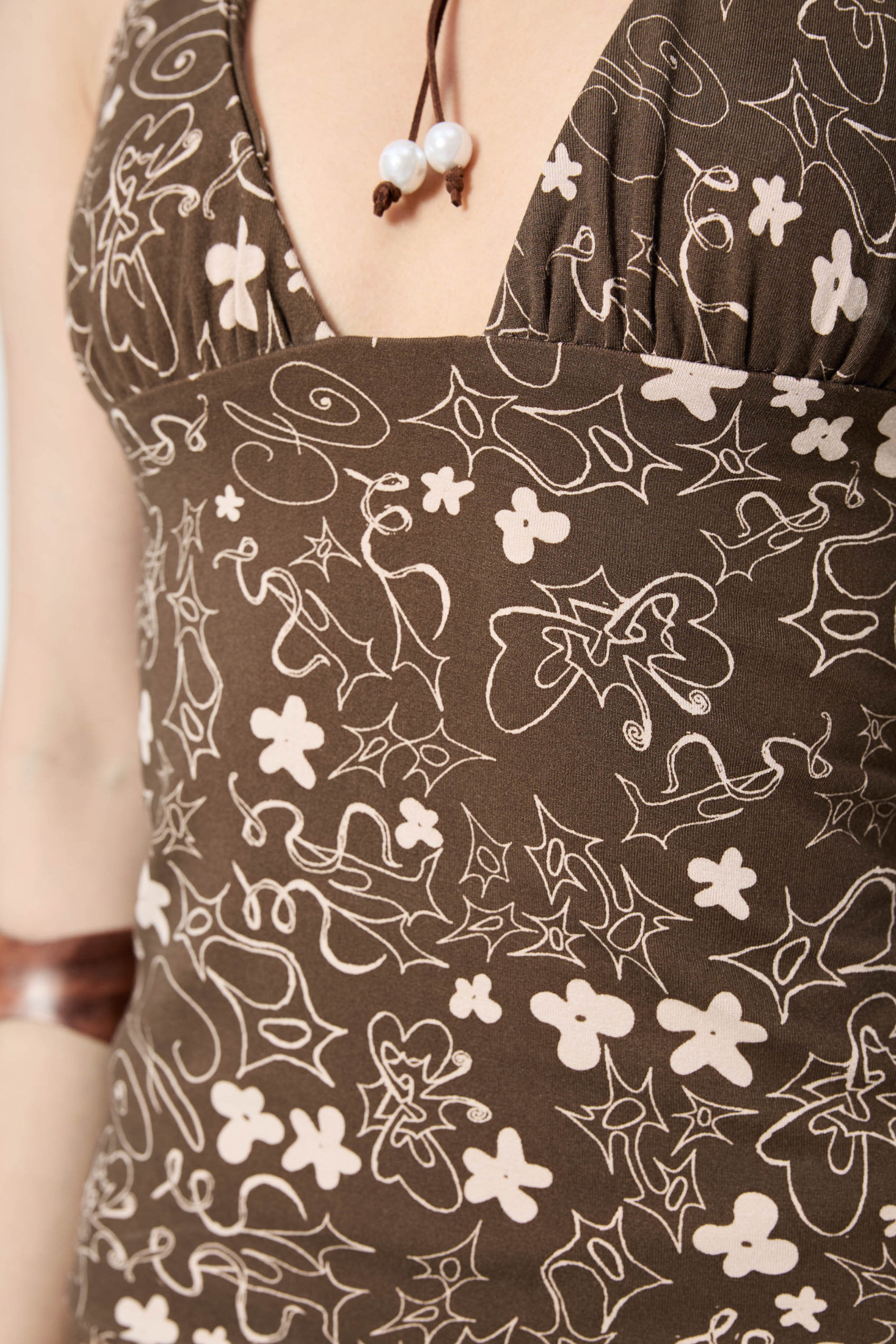 Halter Top Muddy Scribbles