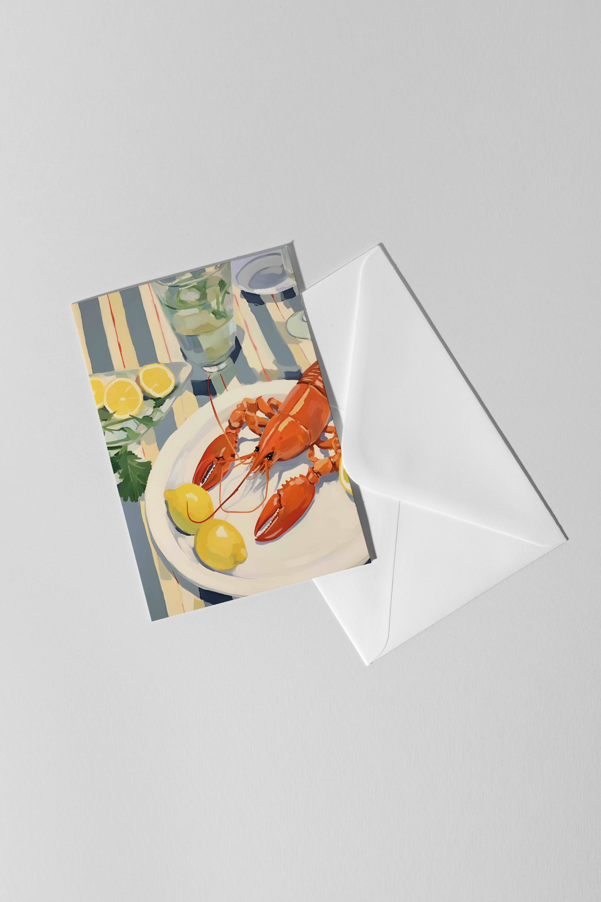 Dinner Party Greeting Card