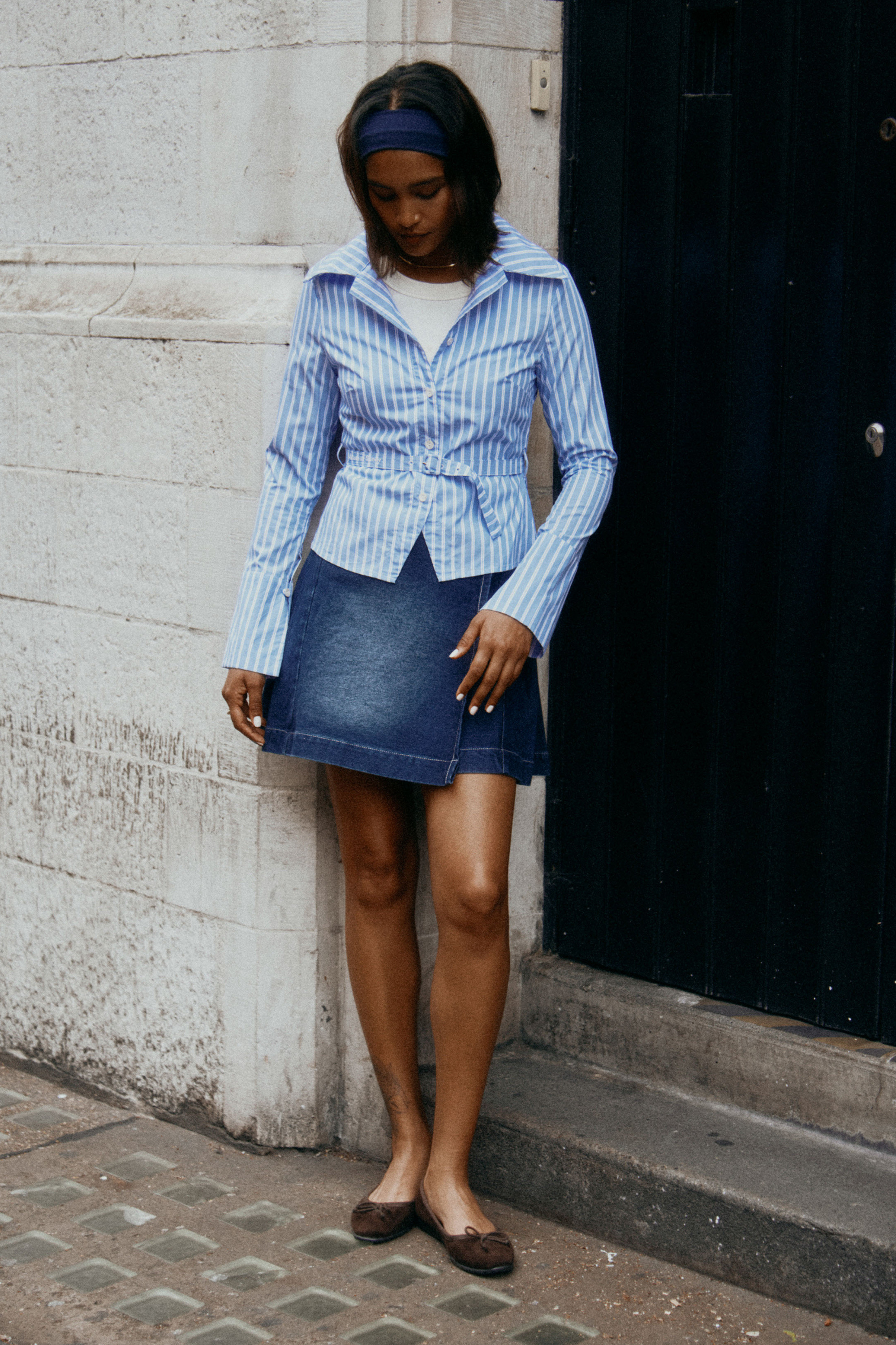 Elle Belted Shirt