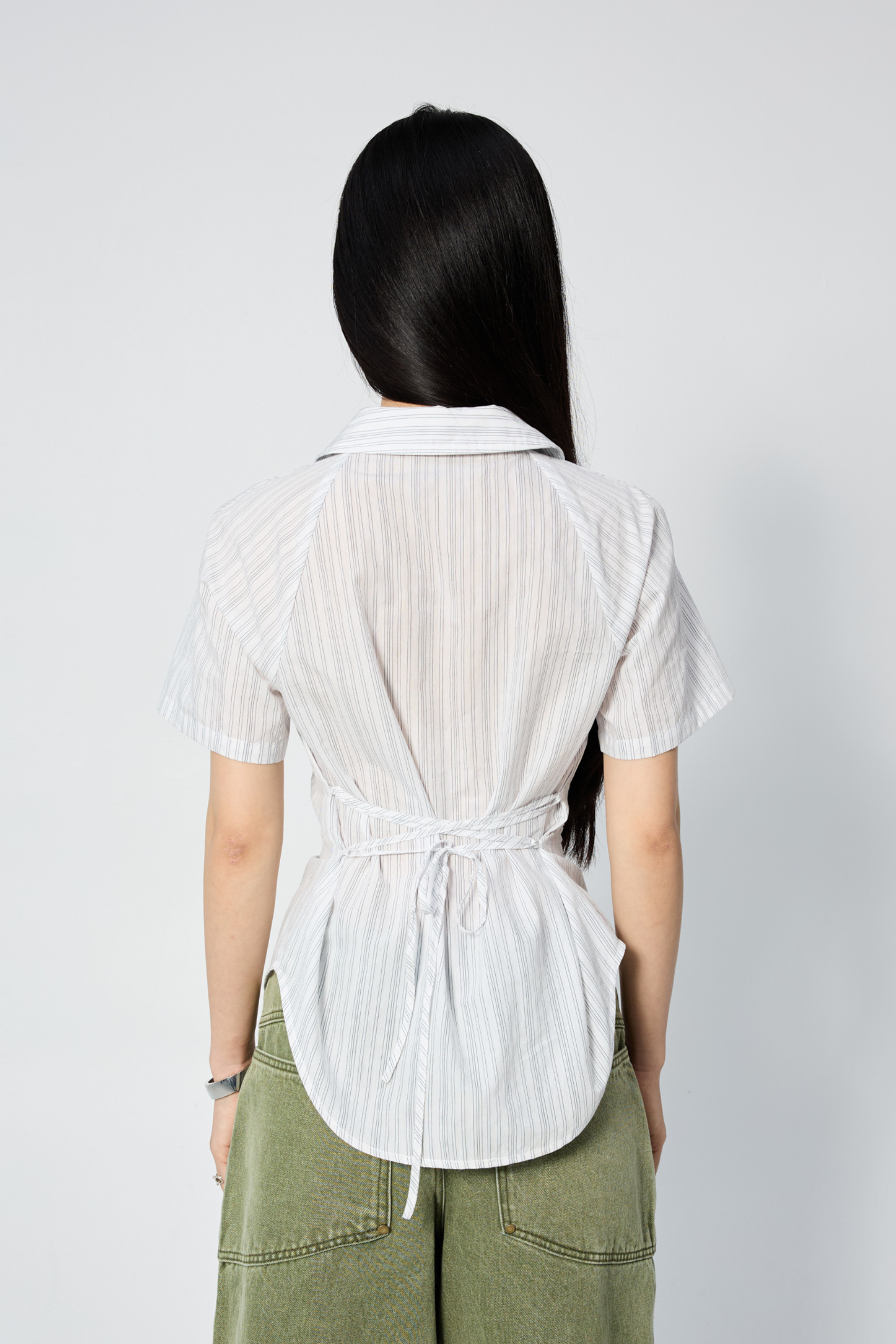 Raglan Shirt Lime Butterfly