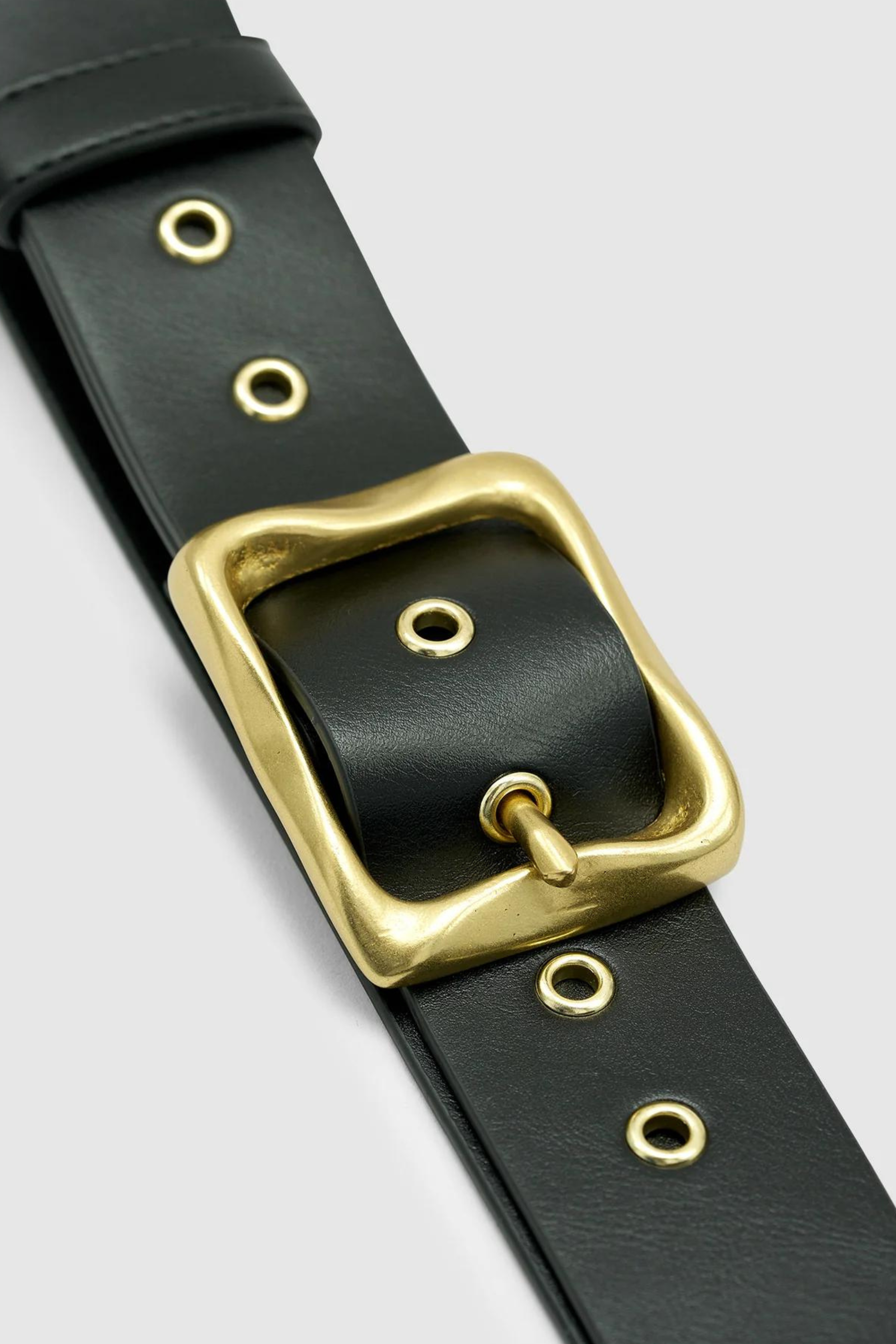 Everyday Buckle Belt Black/Gold