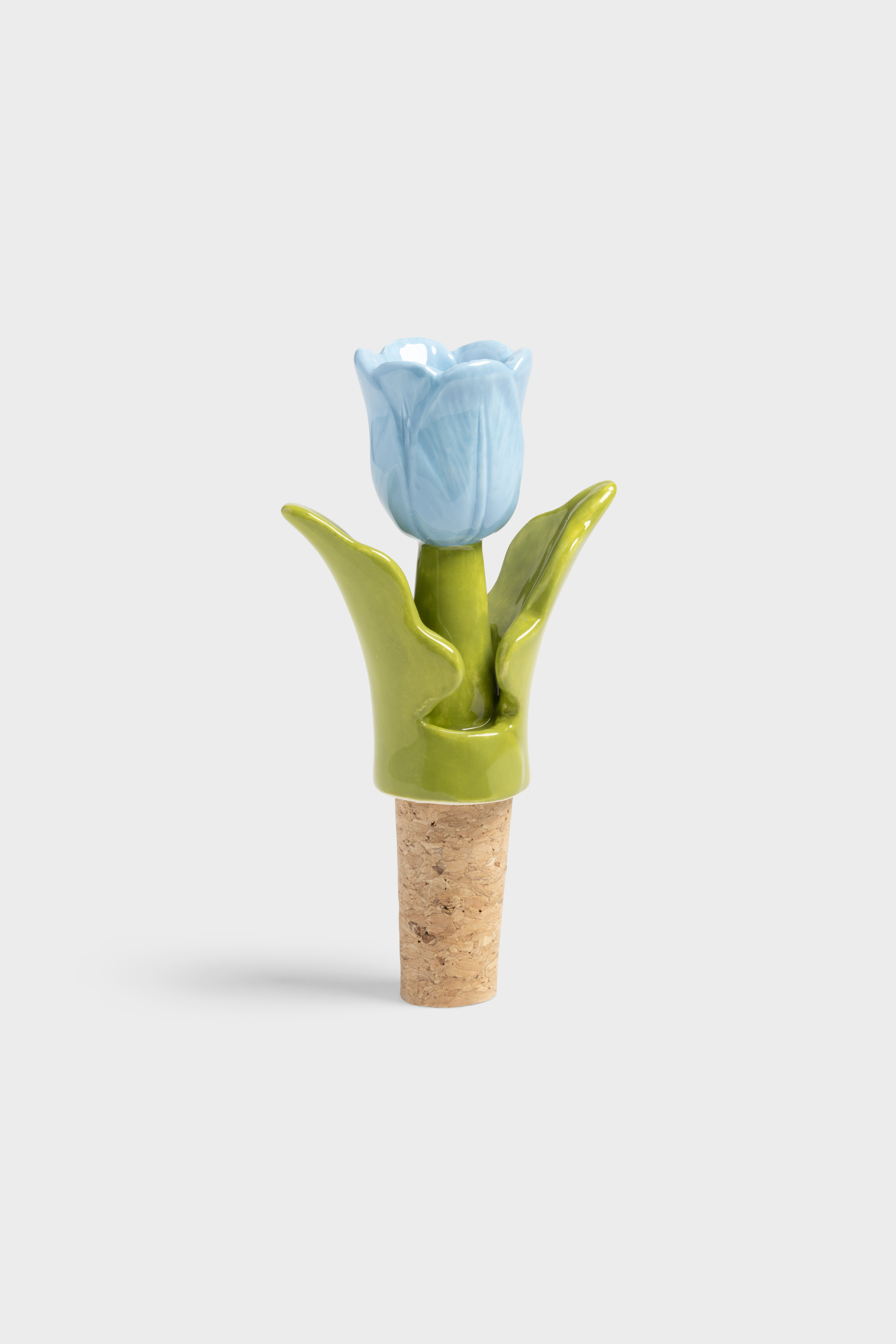 Tulip Bottle Stopper Blue