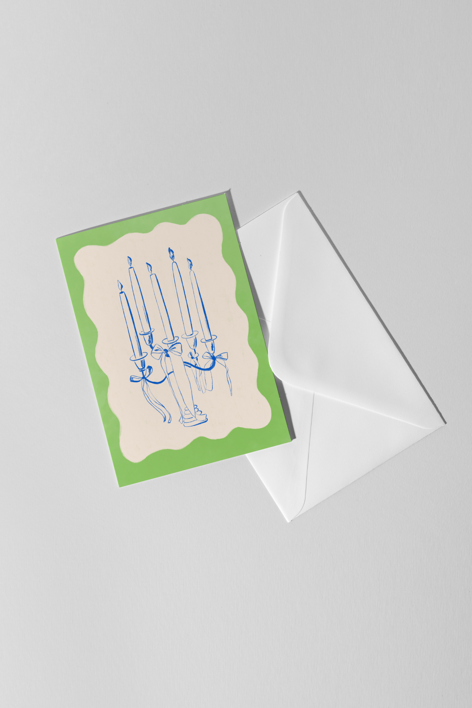Candelabra Greeting Card