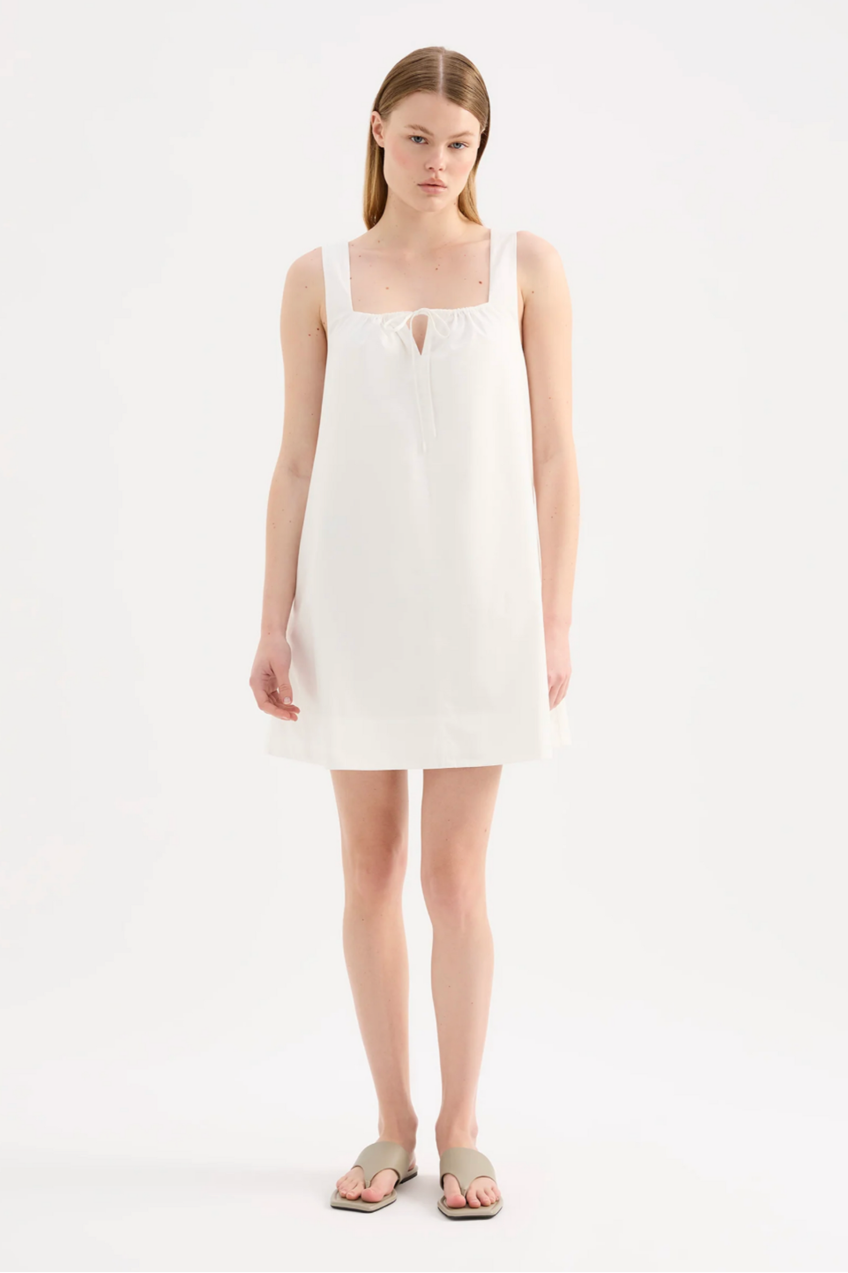 Alexis Mini Dress White