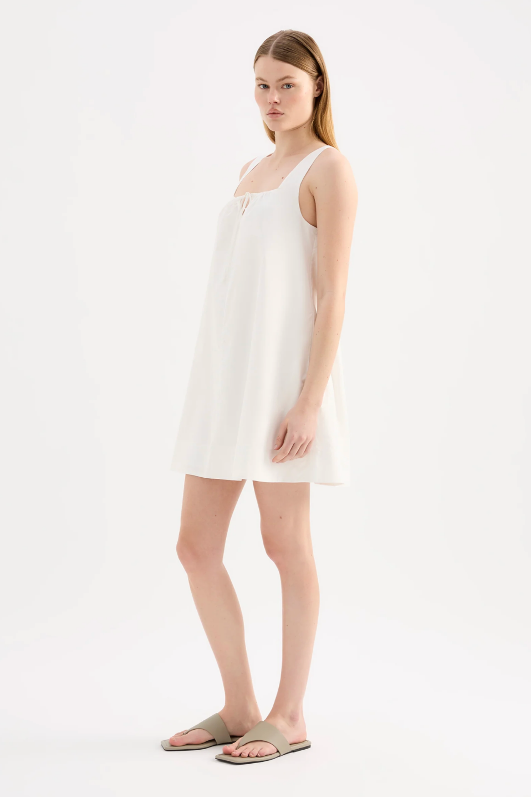 Alexis Mini Dress White