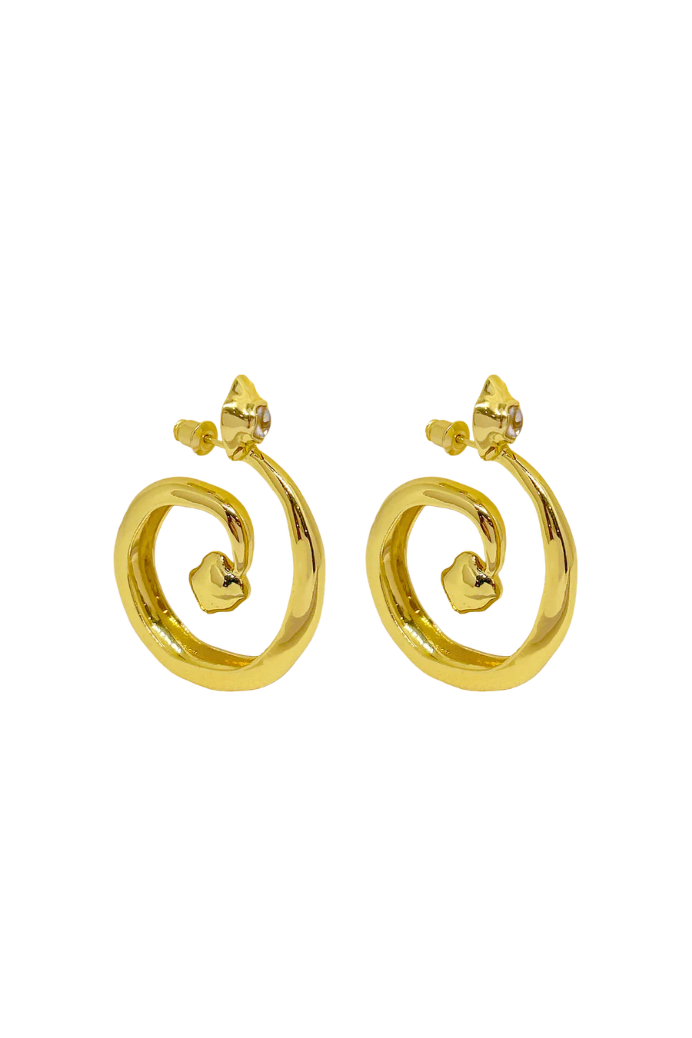 Gaia Earrings Gold