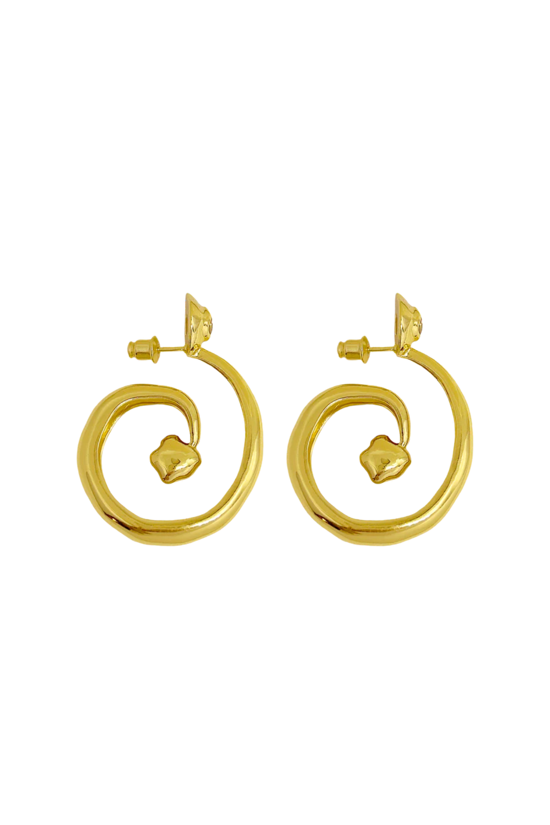 Gaia Earrings Gold