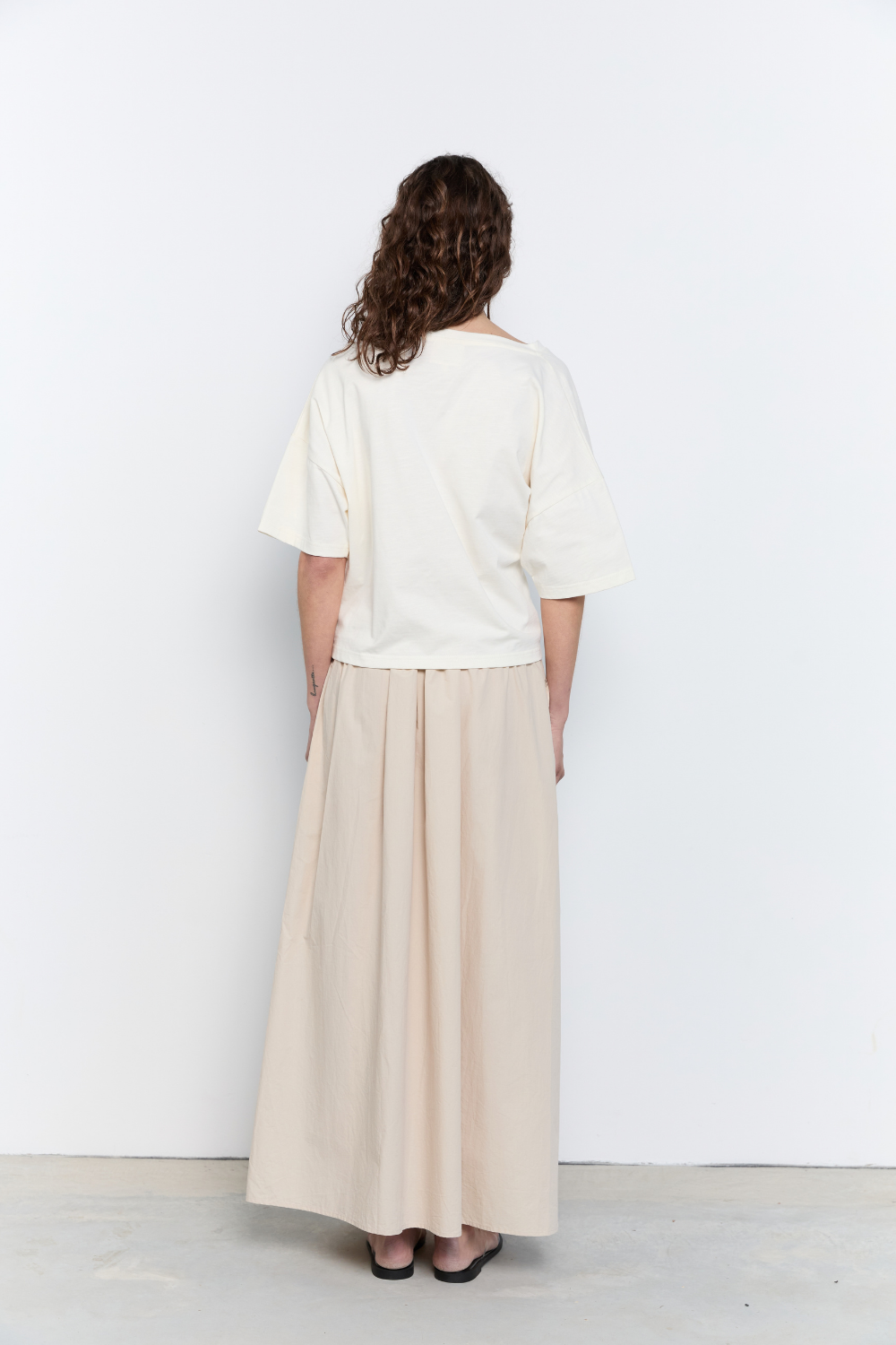 Side Tie Skirt Birch