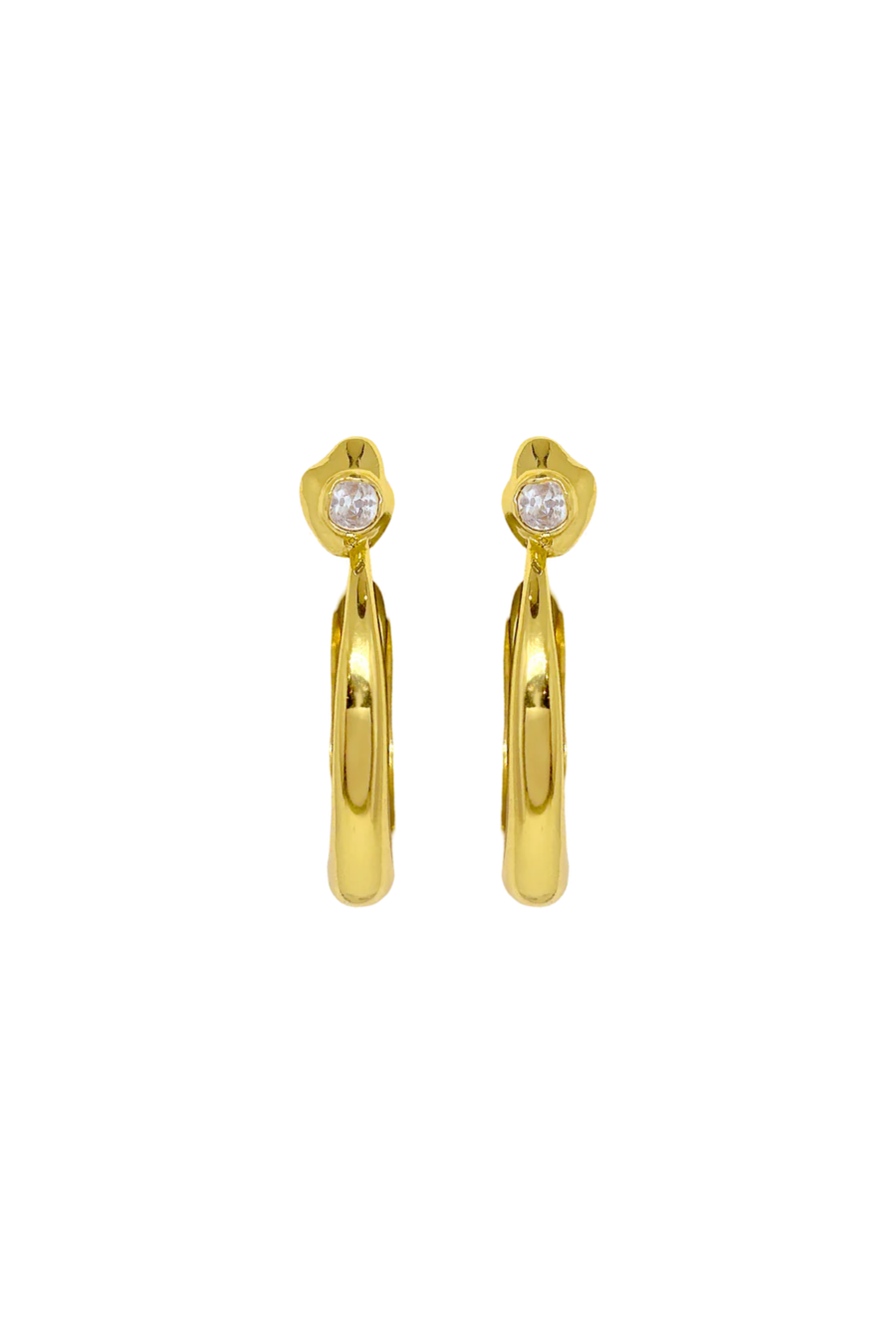 Gaia Earrings Gold