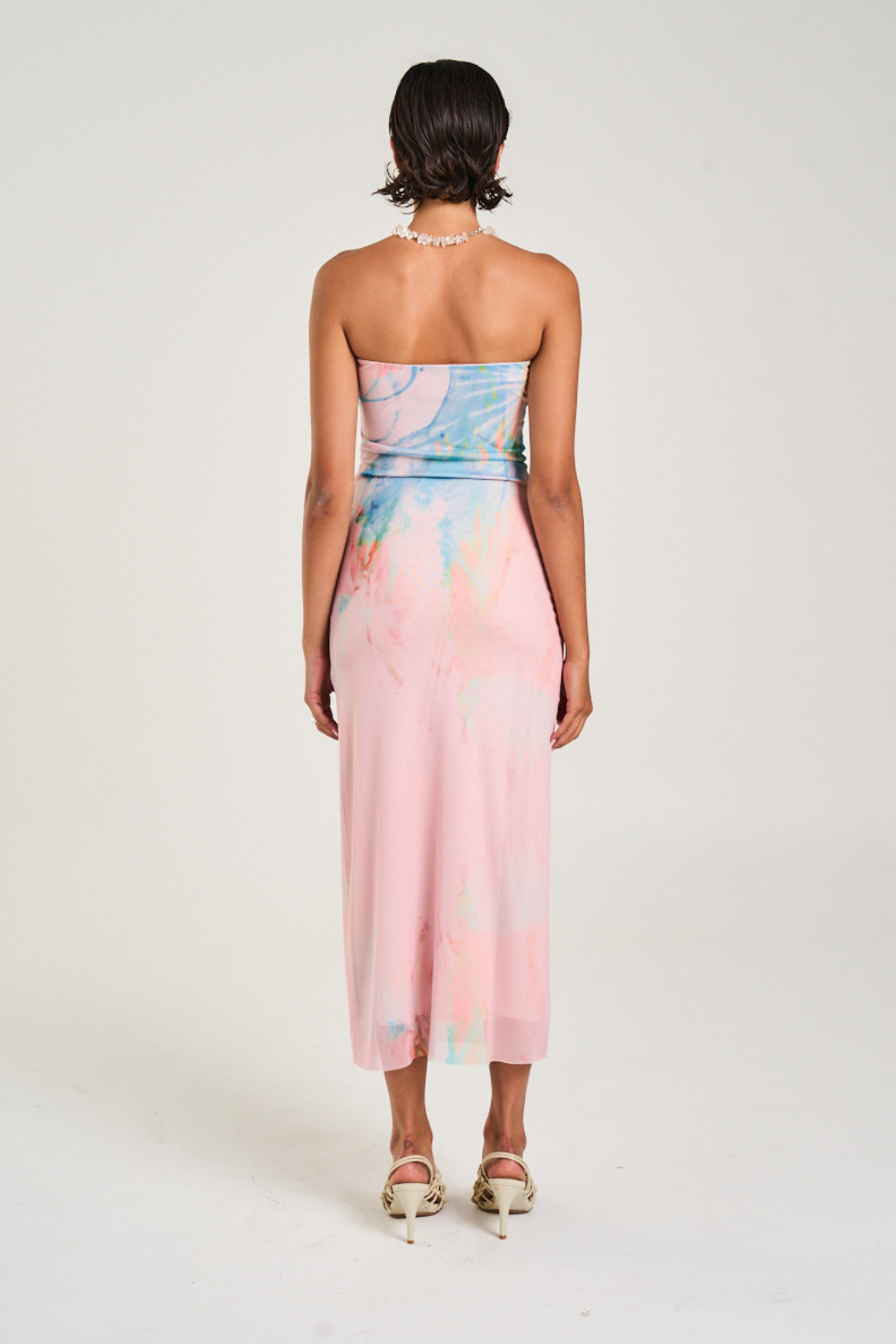 Strapless Mesh Dress Meduse Phase