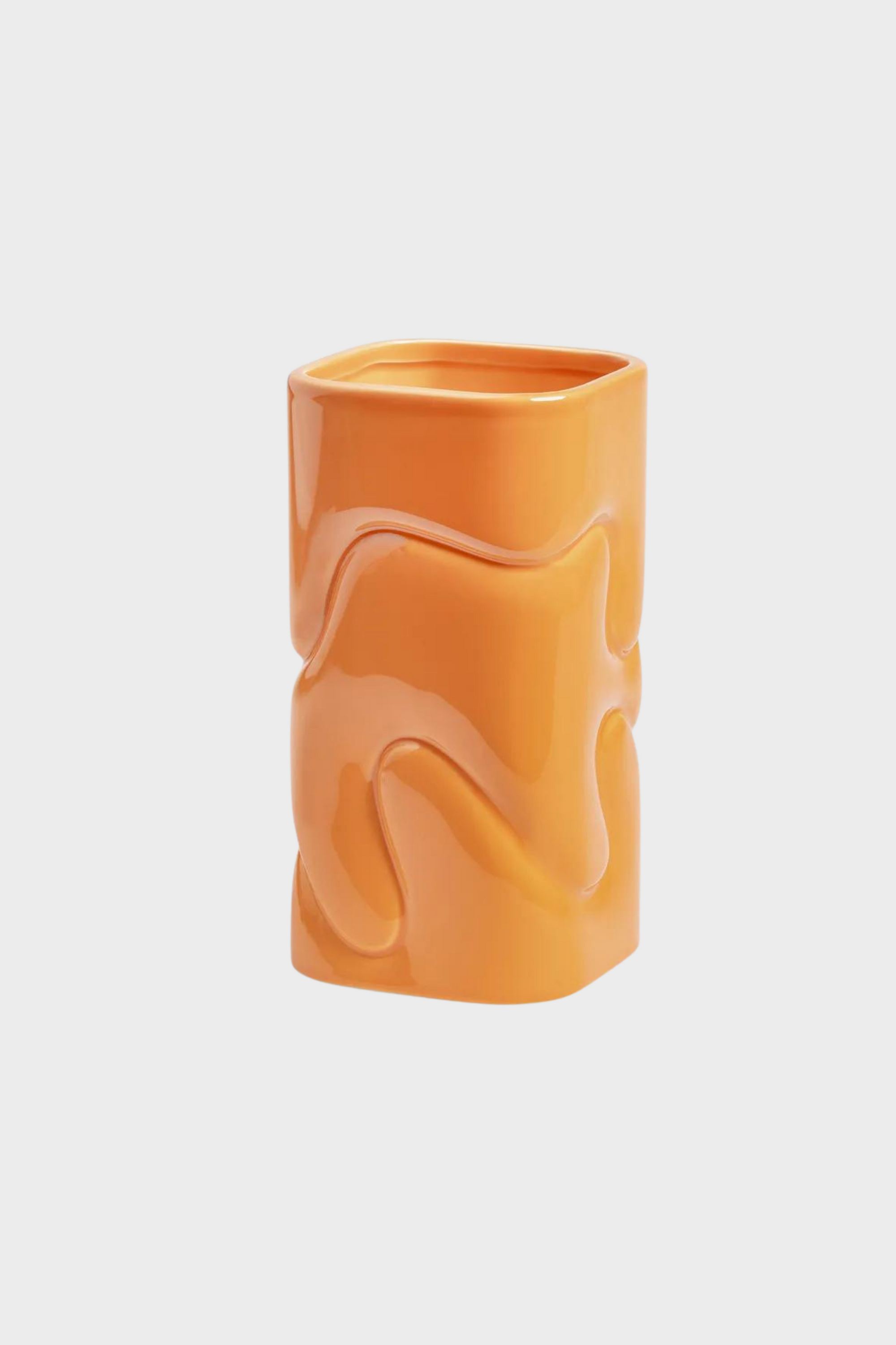 Vase Puffy Orange