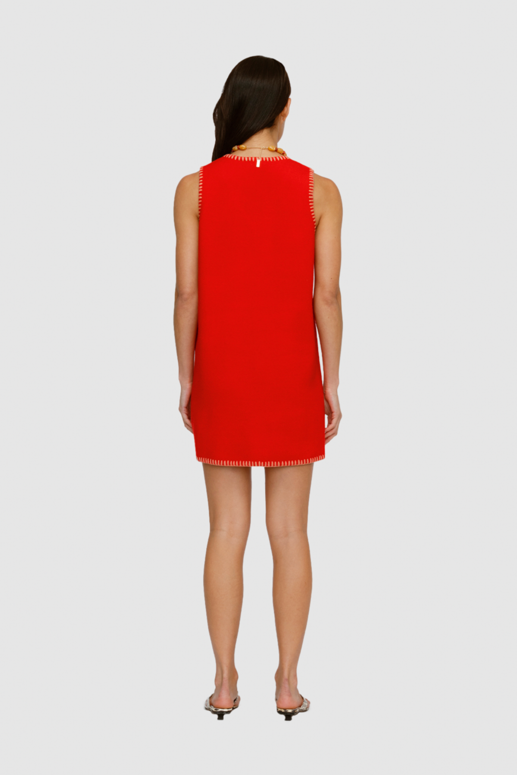 Aggie Mini Dress Rojo