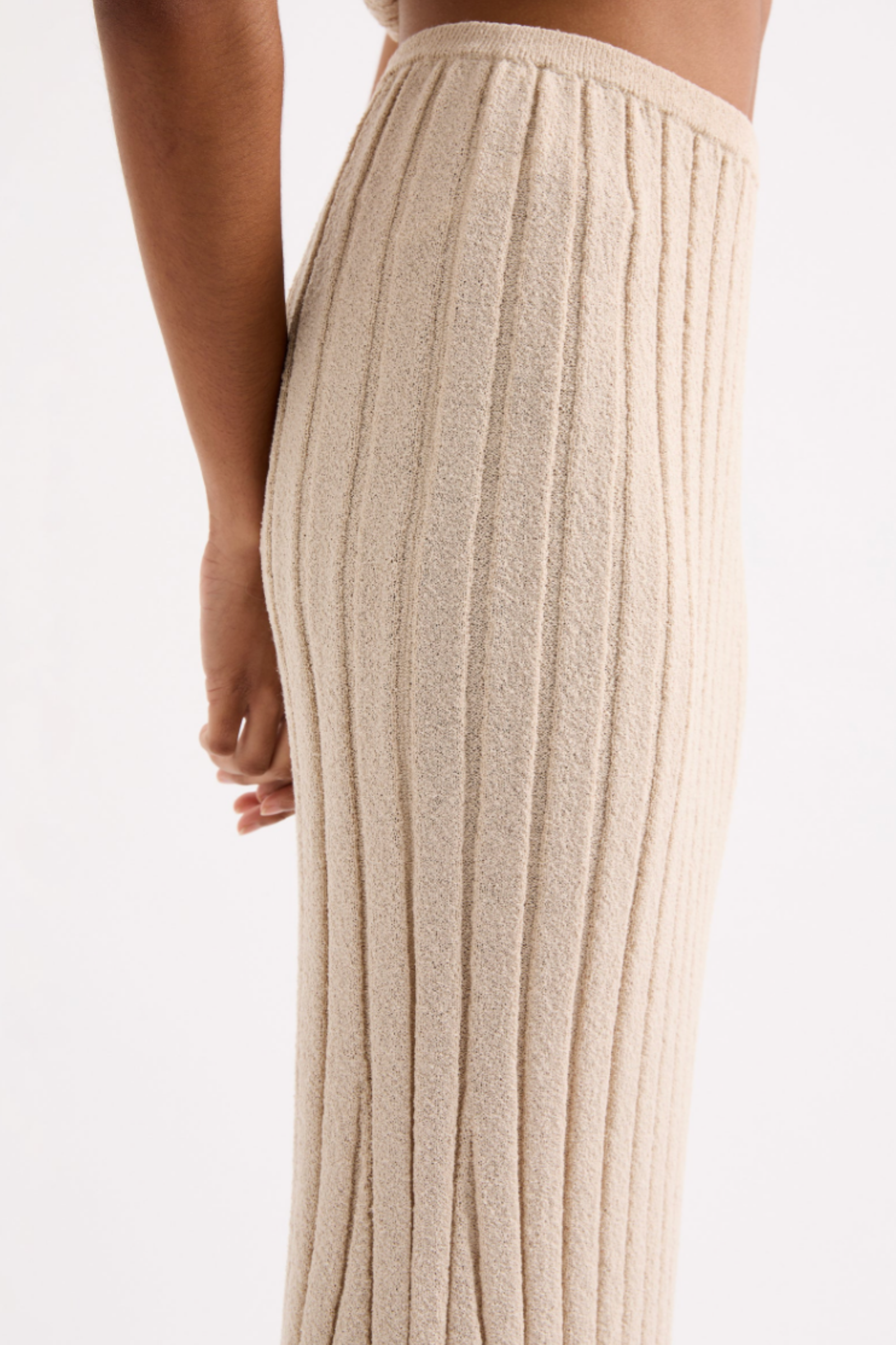 Taiyo Knit Skirt Oat