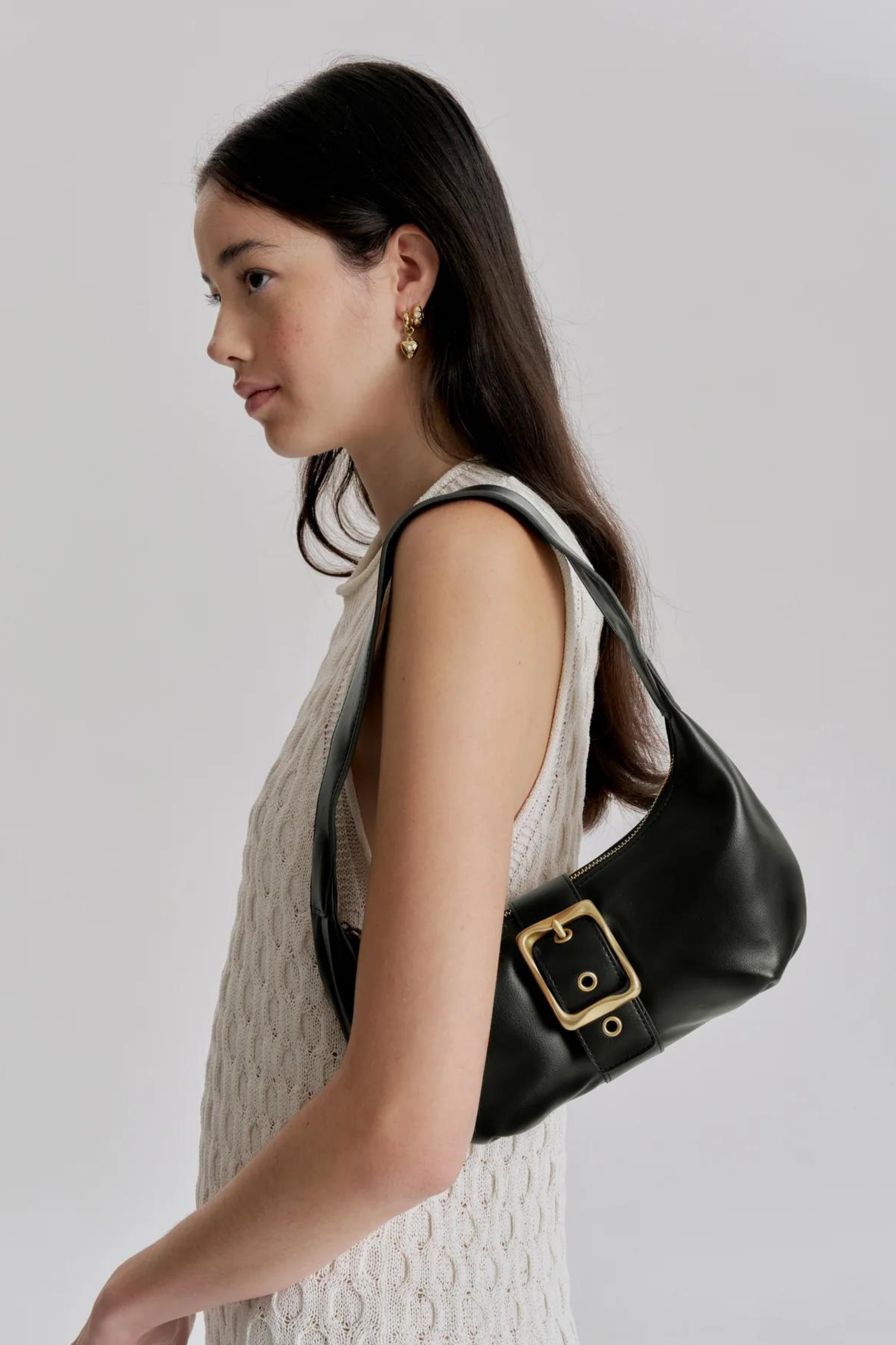 Everyday Baguette Bag Black