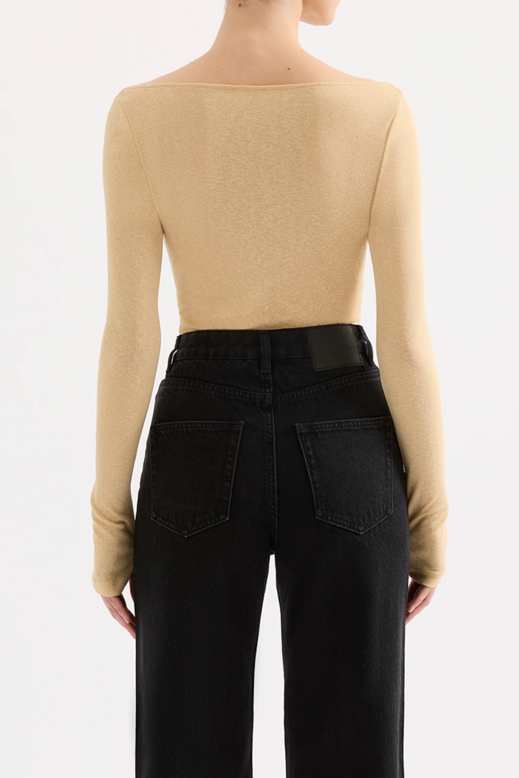 Ziel Off Shoulder Top Butter