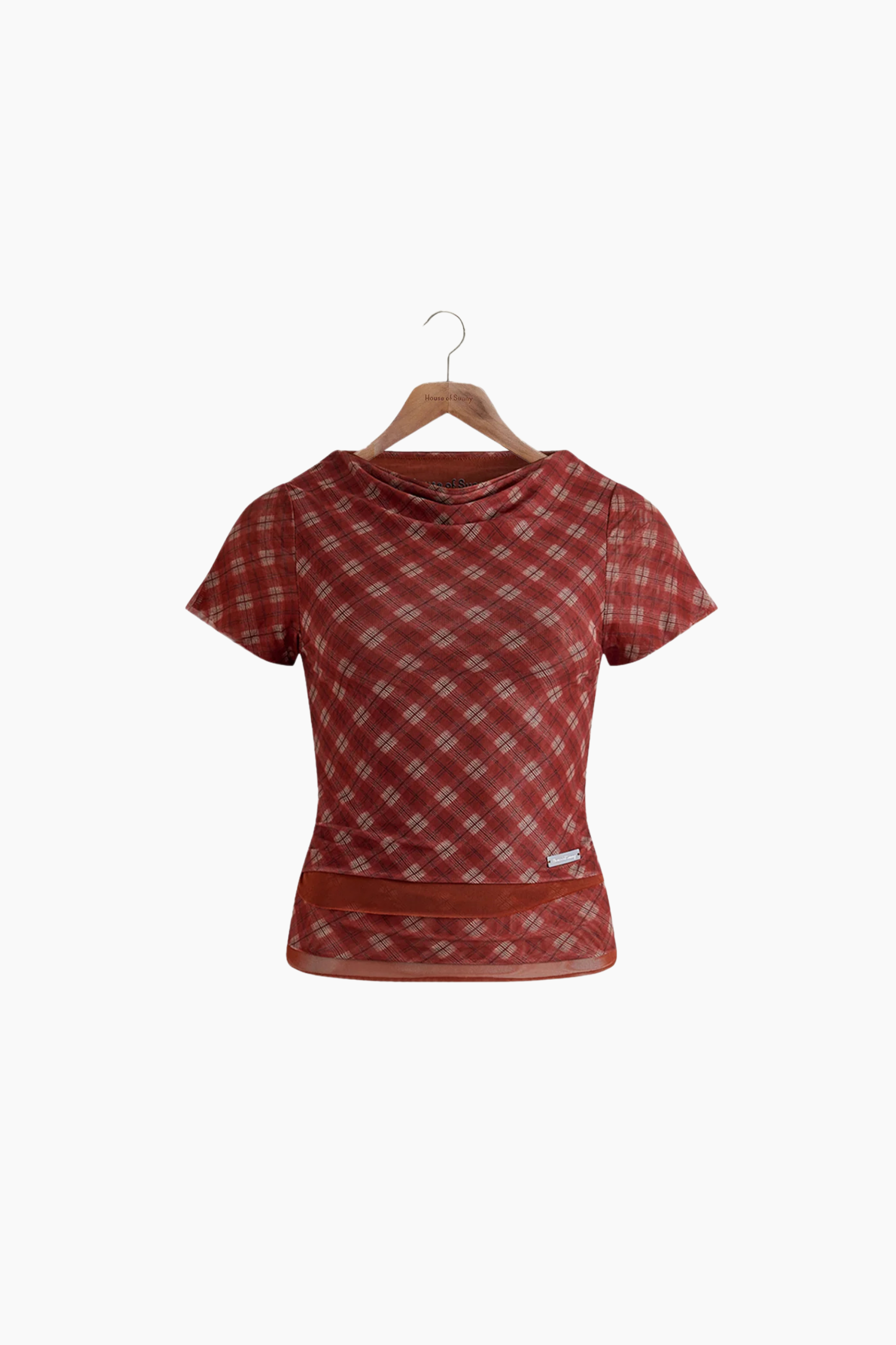 Mesh Top Retro Check