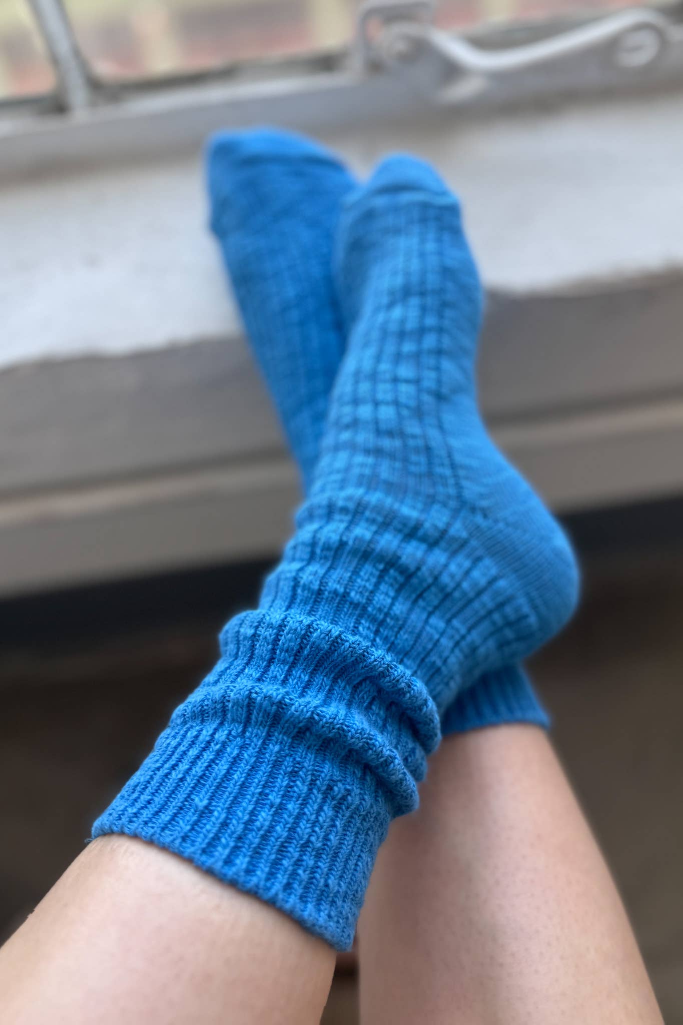 Cottage Socks Laguna Blue