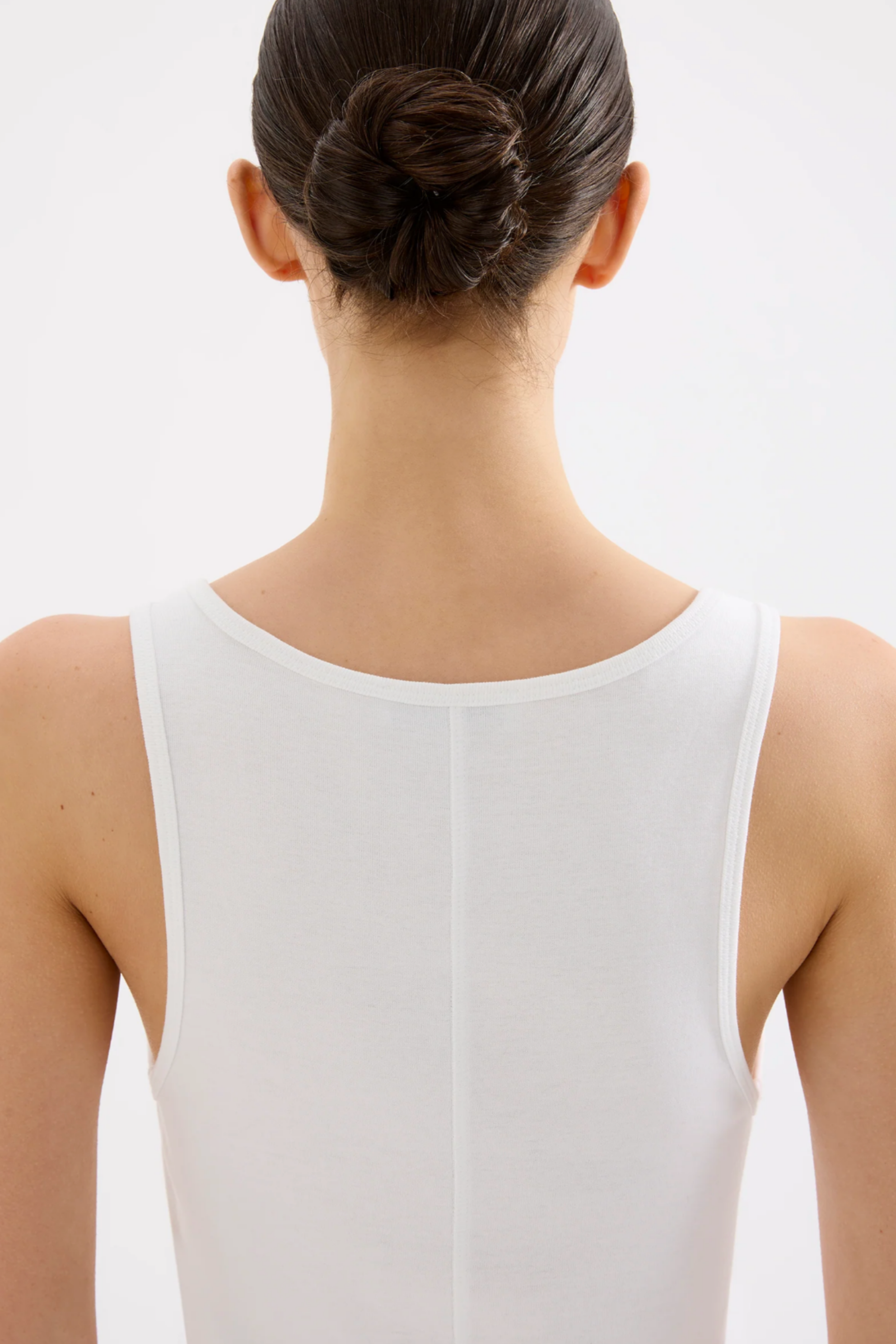 Organic 90's Singlet White