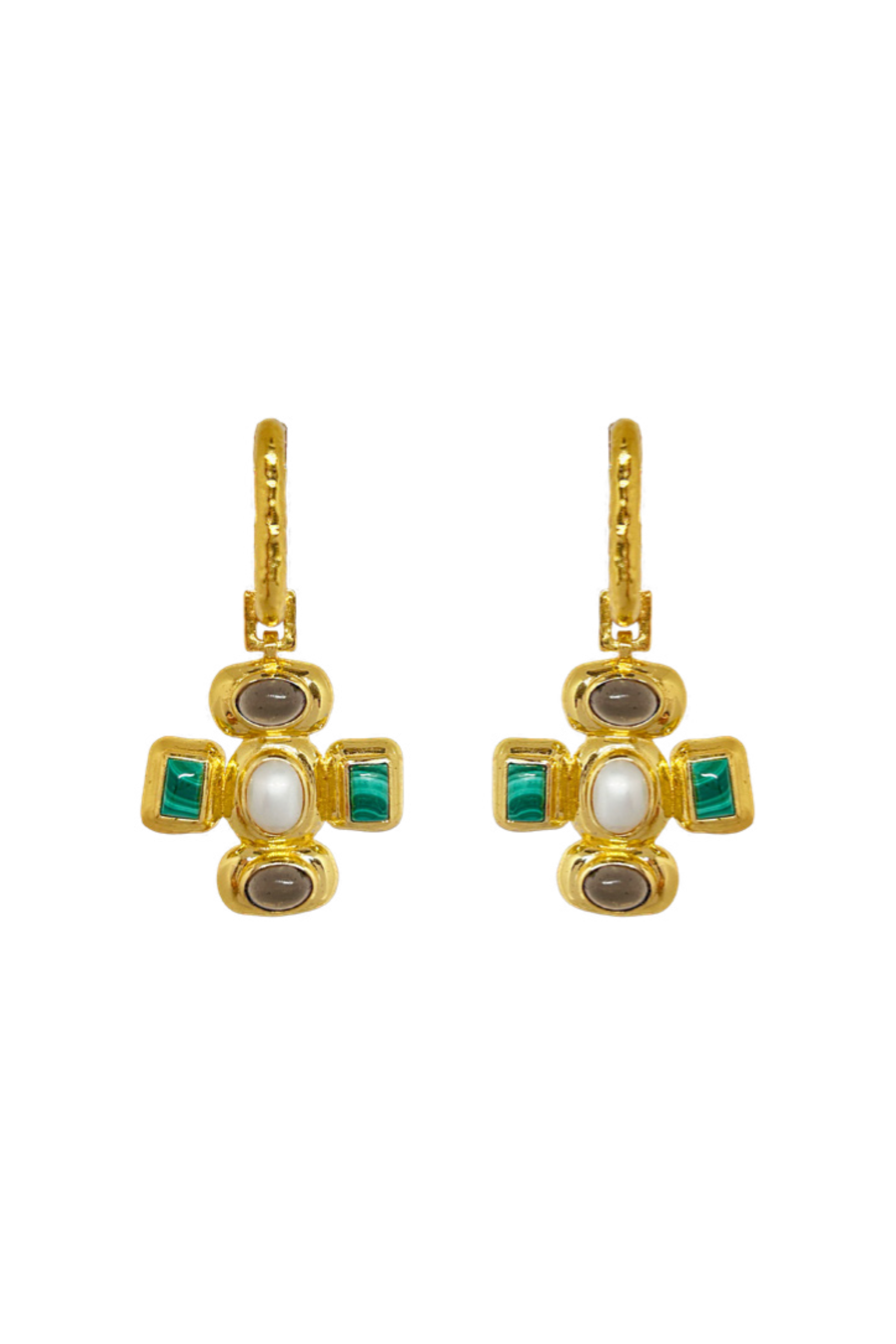 Anushka Earrings Gold