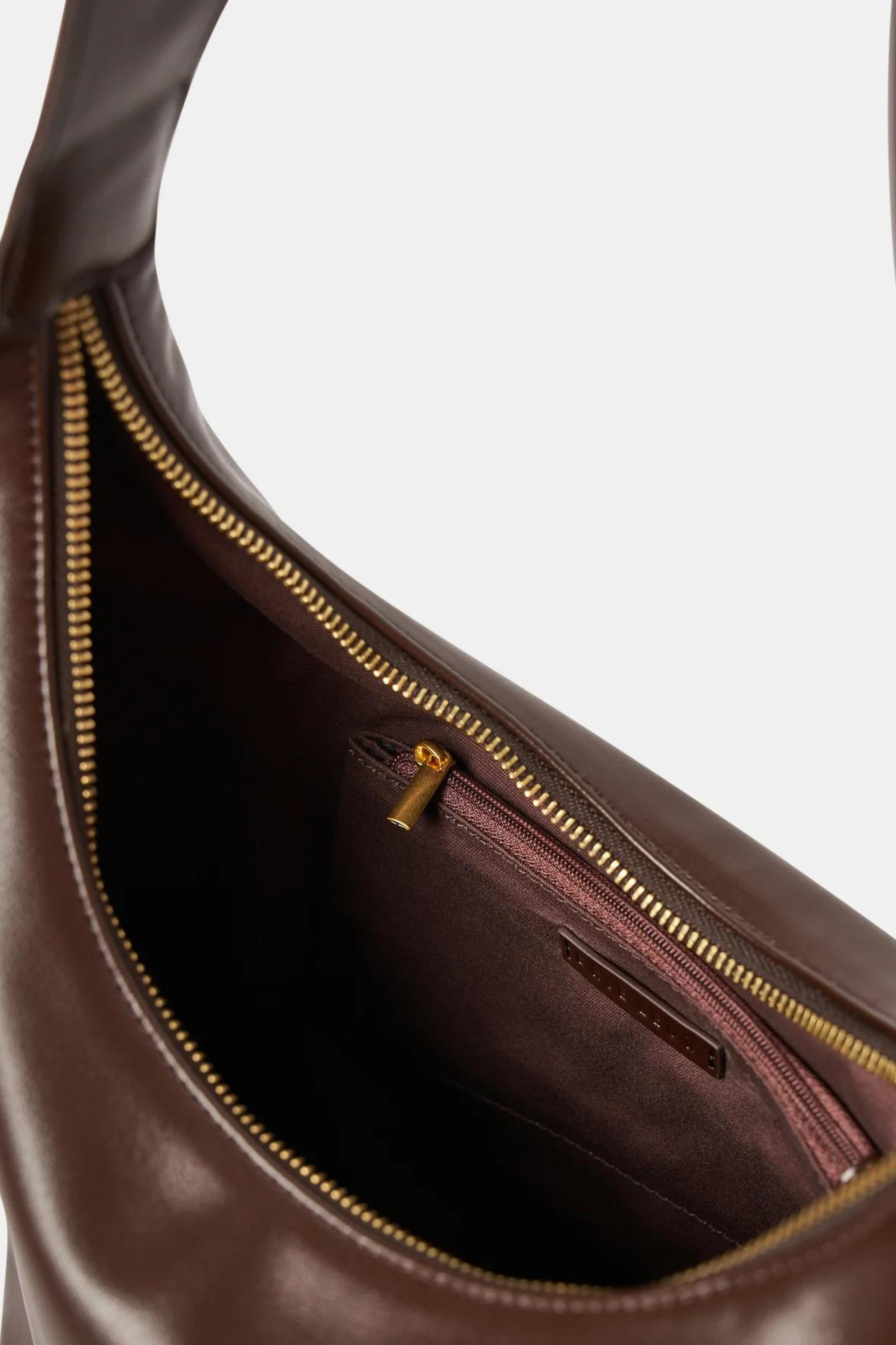 Large Everyday Croissant Bag Chocolate