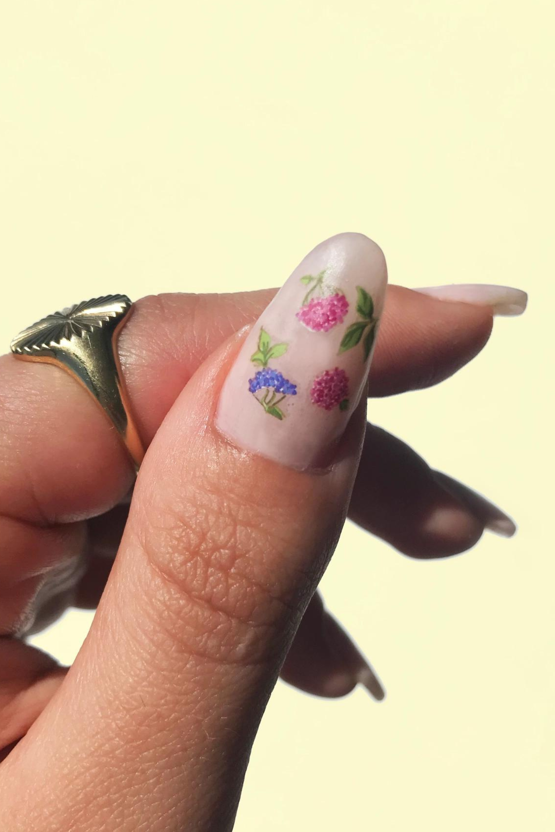 Nail Stickers Pink Pony