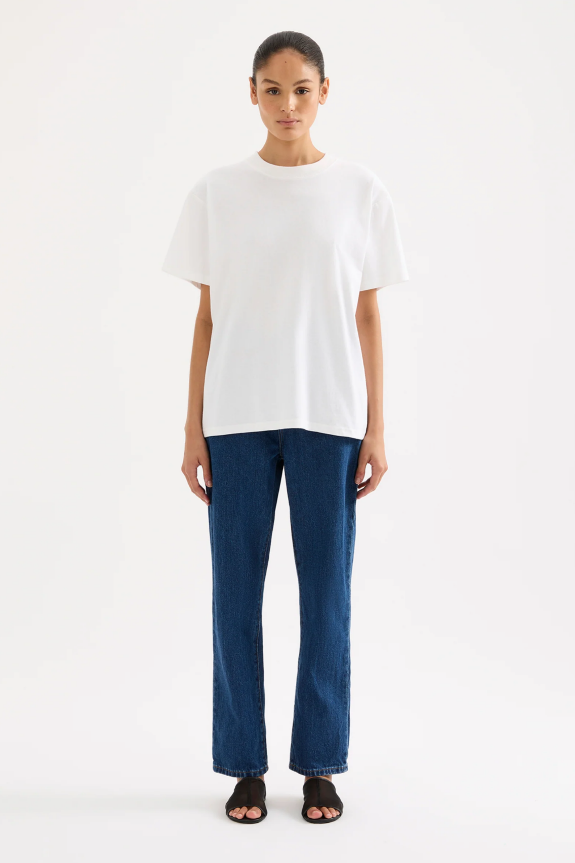 Organic Boyfriend Tee White