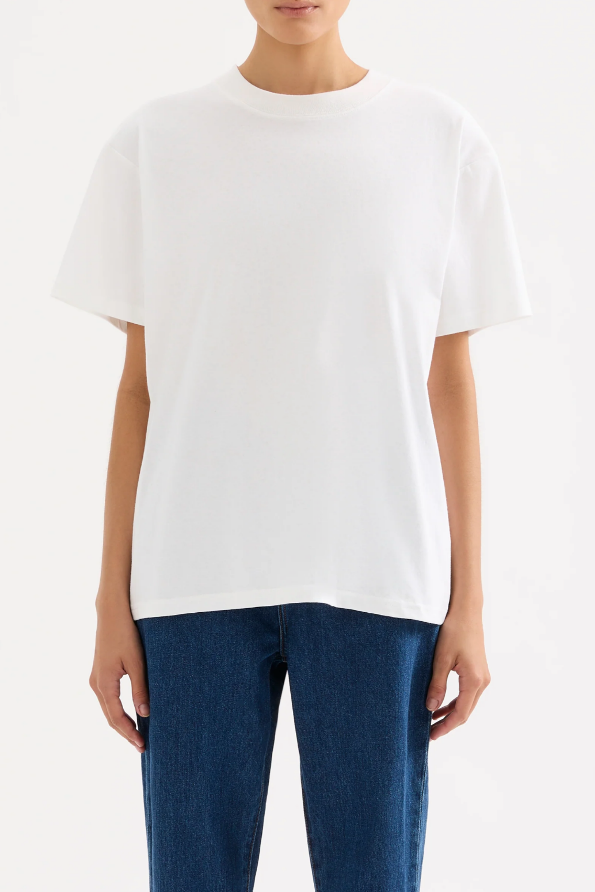 Organic Boyfriend Tee White