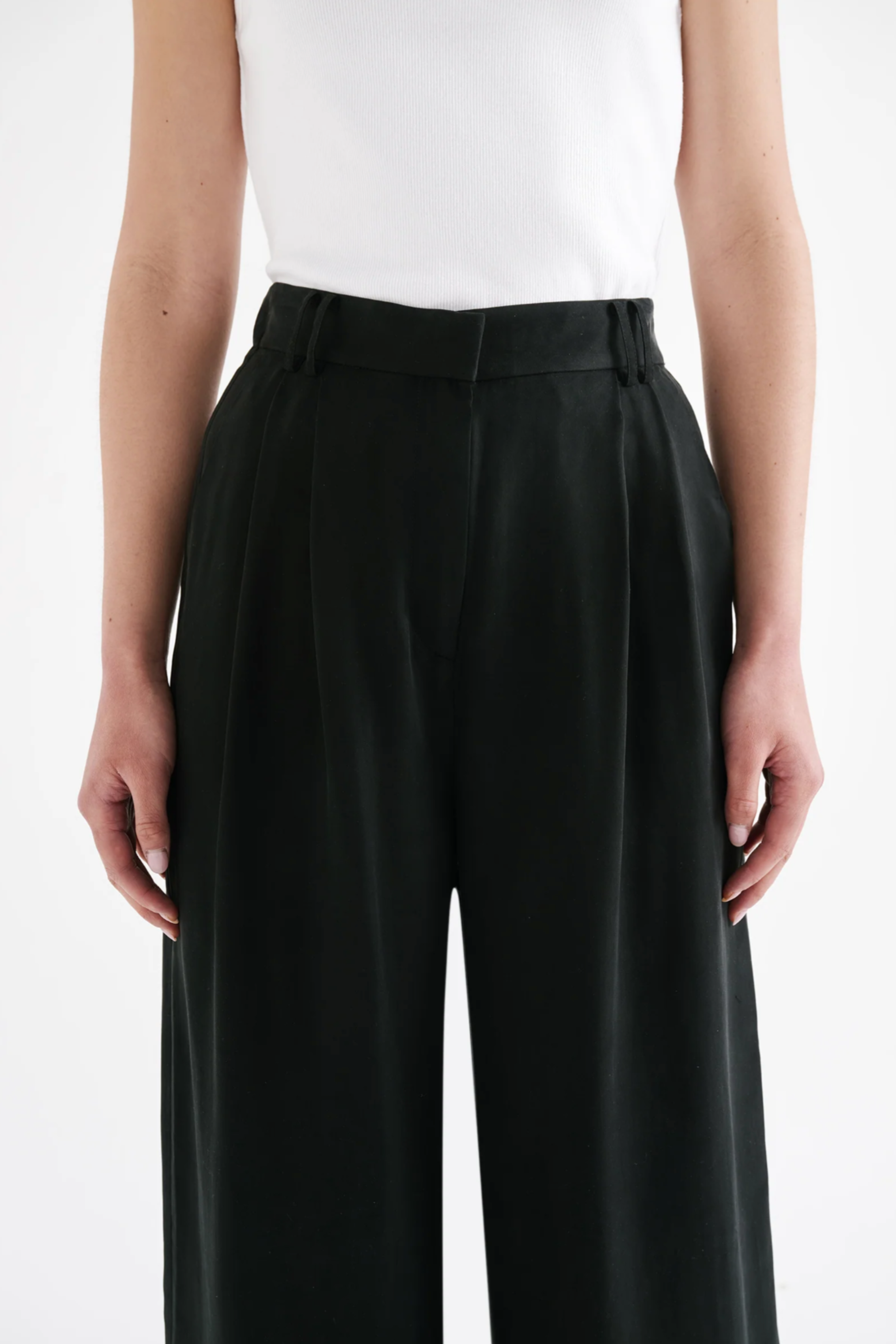 Lea Cupro Pant Black