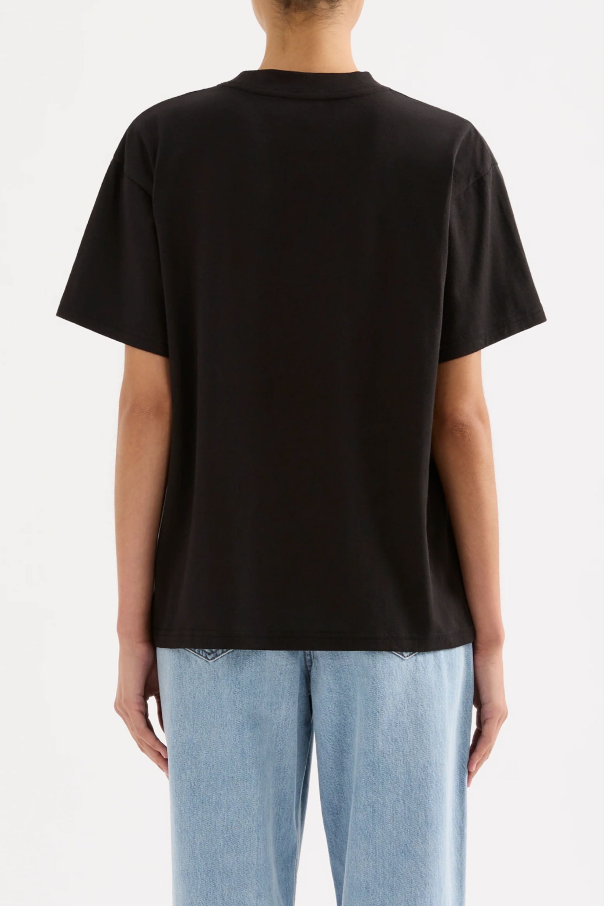 Organic Boyfriend Tee Black